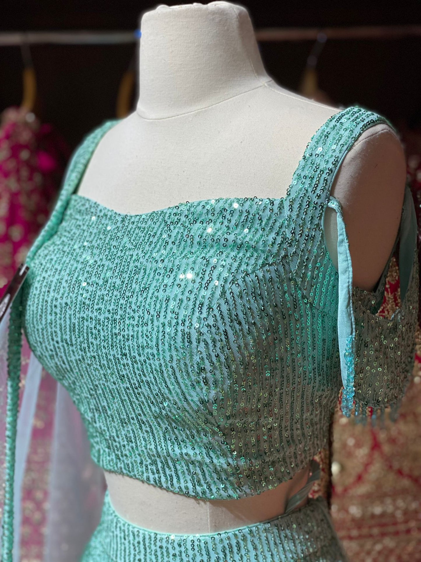 Tiffany Blue New Era Party Wear Collection PWL-237