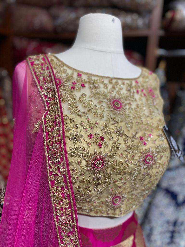Persian Rose Pink New Era Party Wear Collection PWL-497