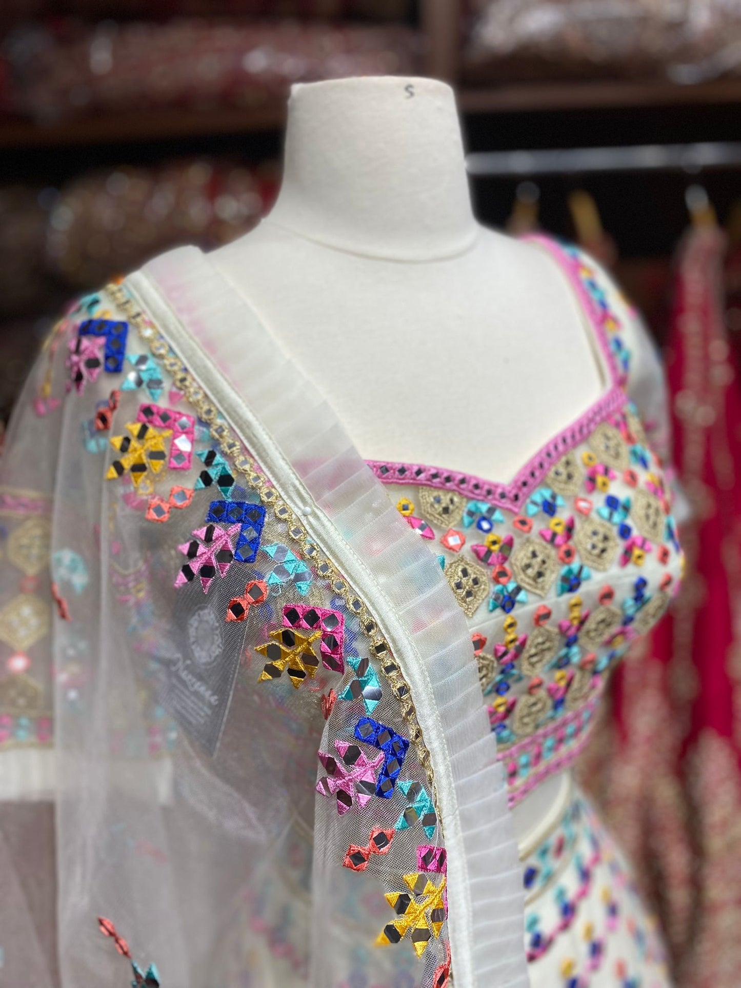 Spring White New Era Party Wear Collection PWL-466