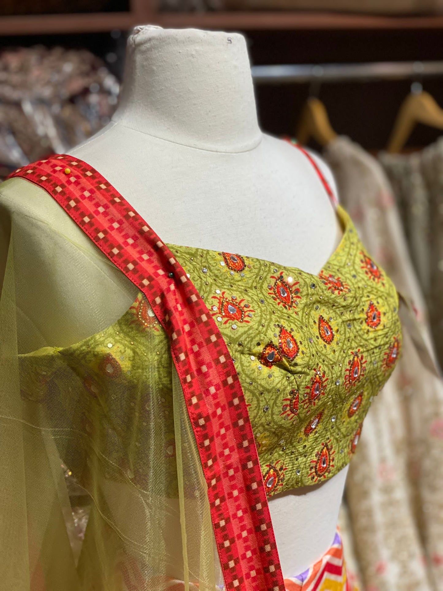 Multi Stripes Pink New Era Party Wear Collection PWL-329