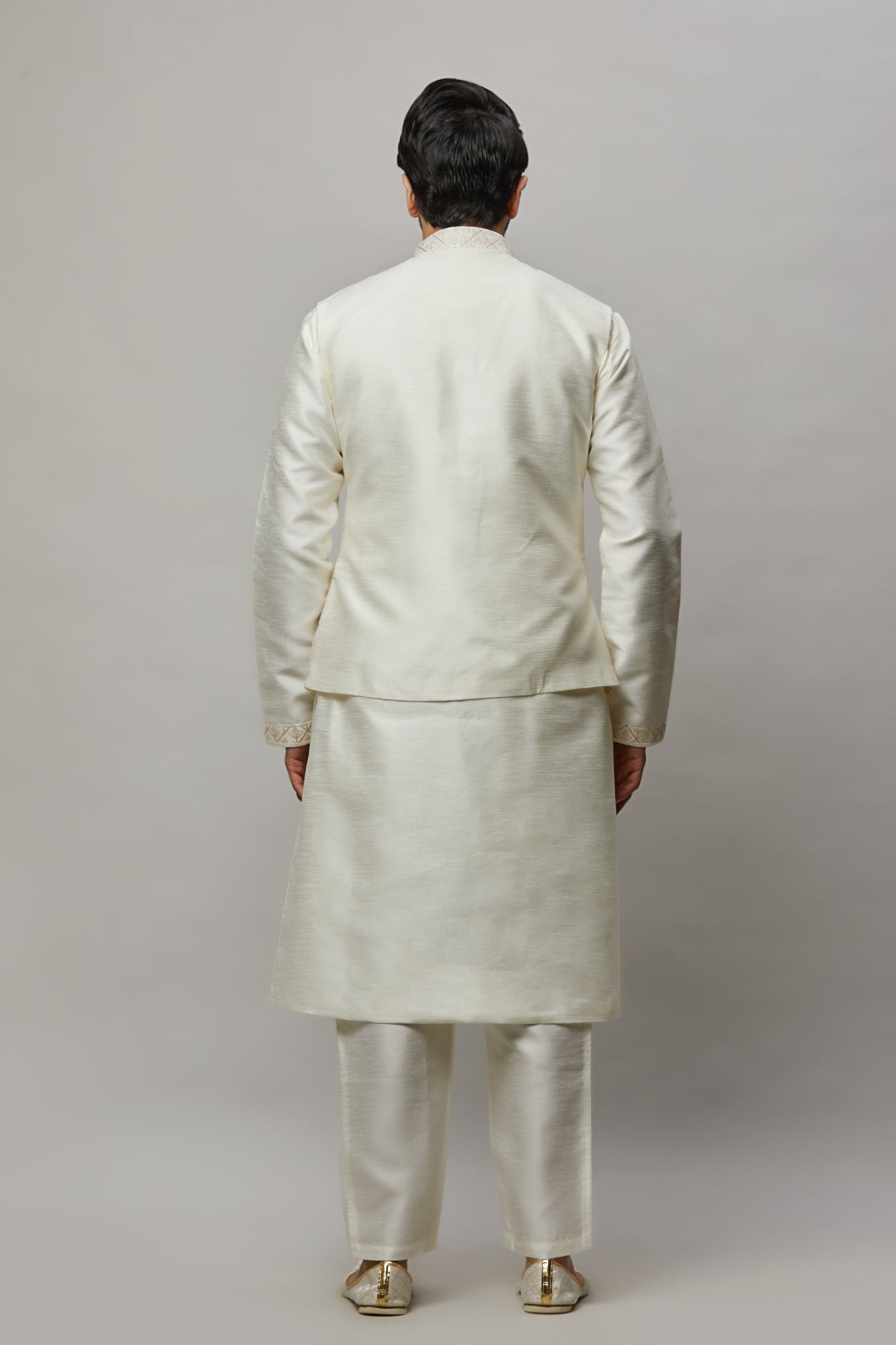 Mens Kurta Vest Set KVD2