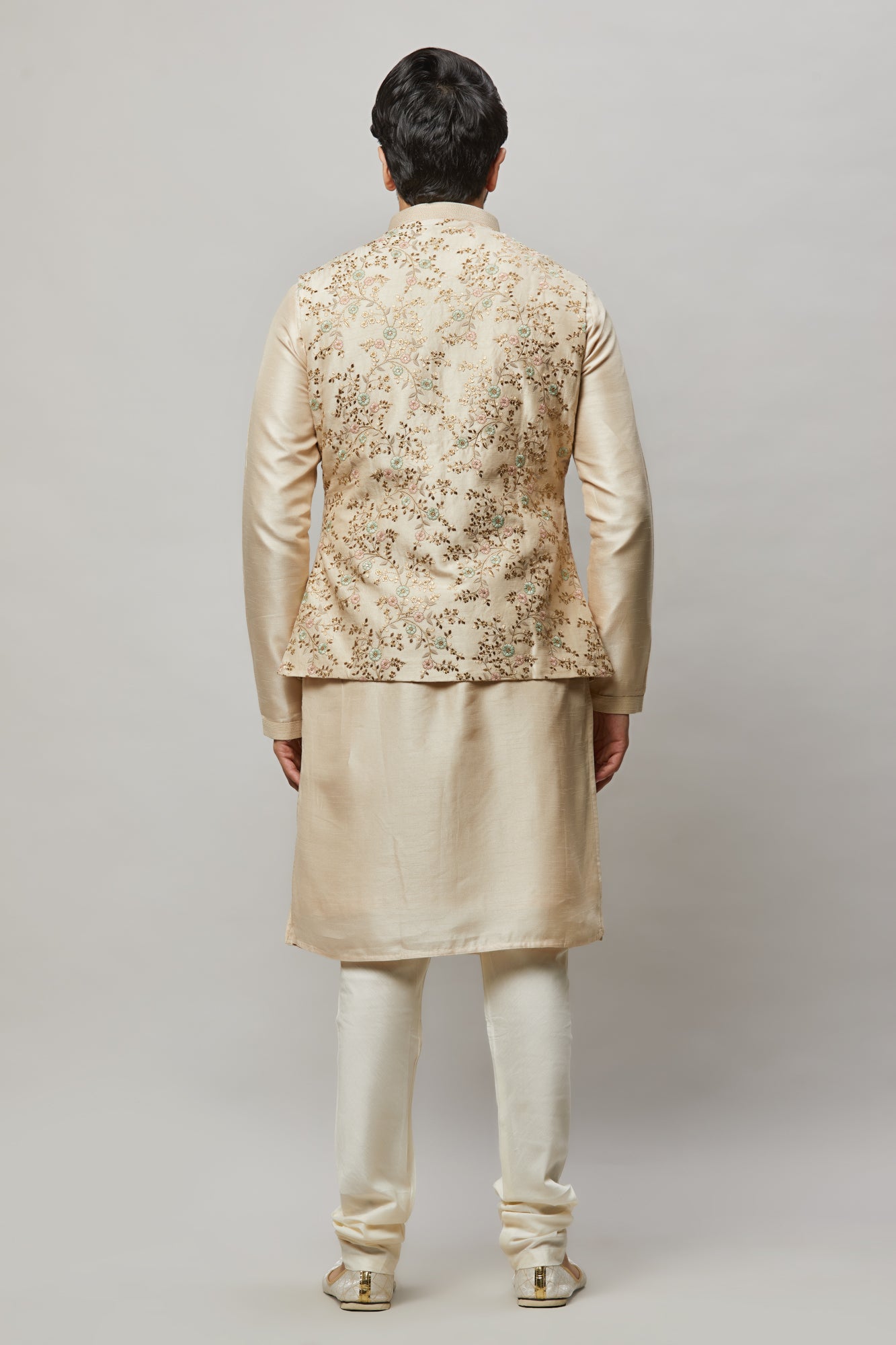 Mens Kurta Vest Set KVD3