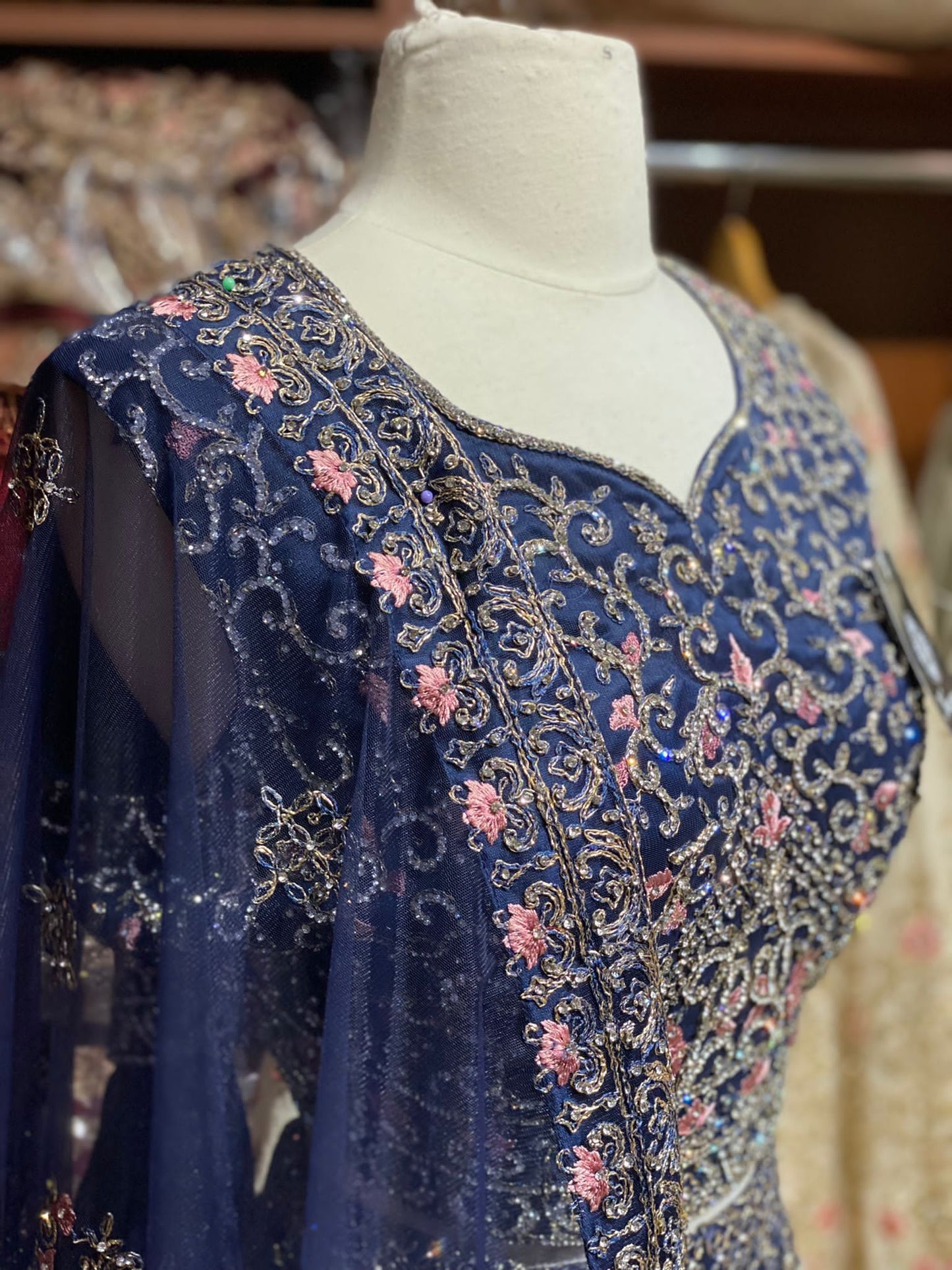 Sierra Blue New Era Party Wear Collection PWL-328