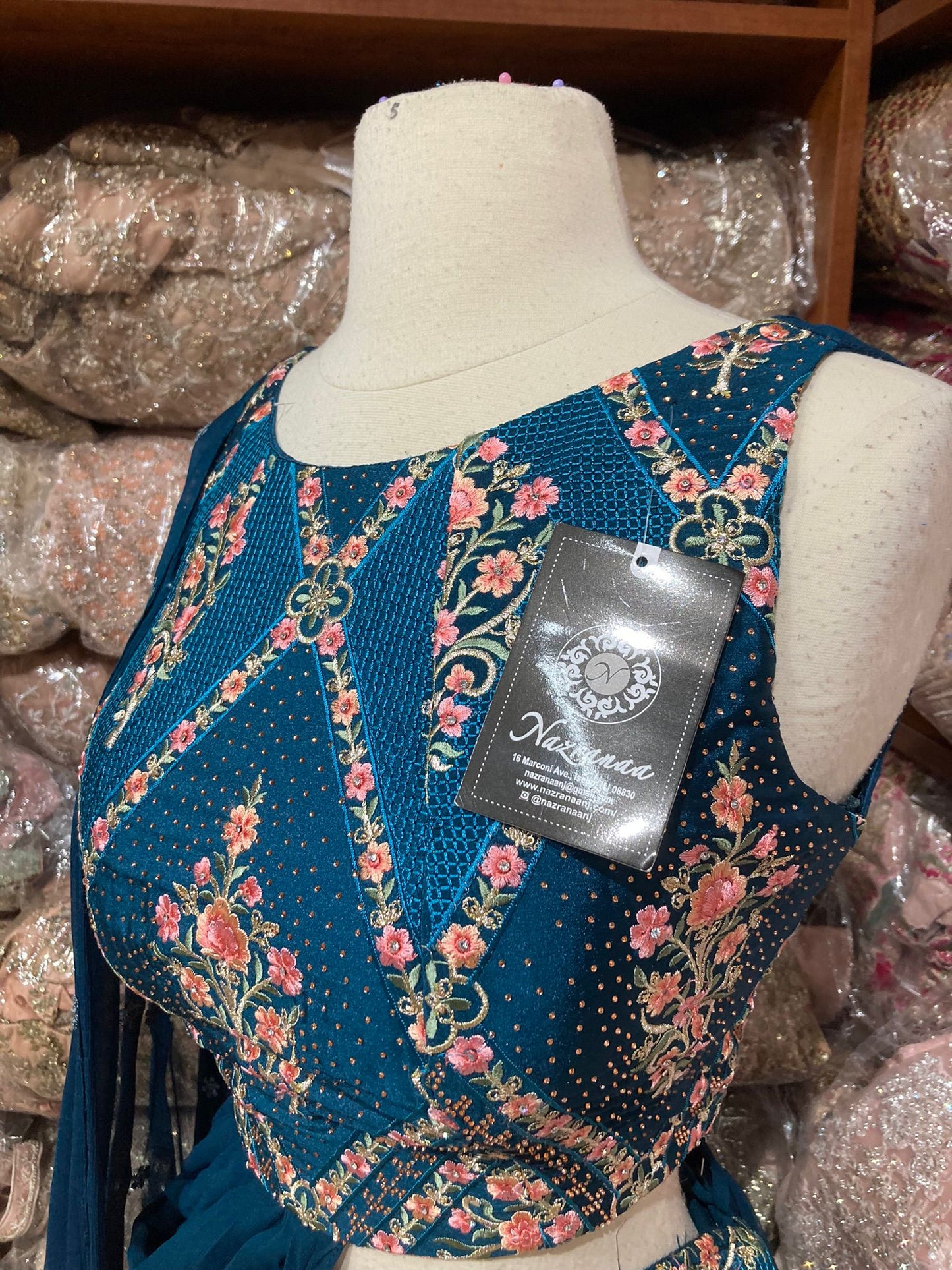 Midnight Blue New Era Party Wear Collection PWL-672