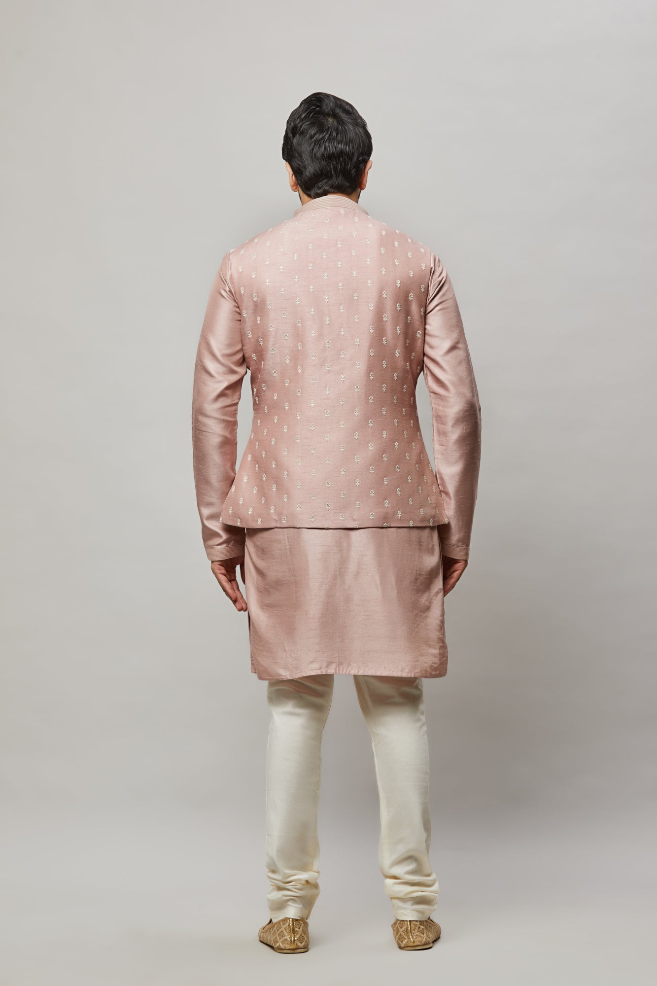 Mens Kurta Vest Set KVD7