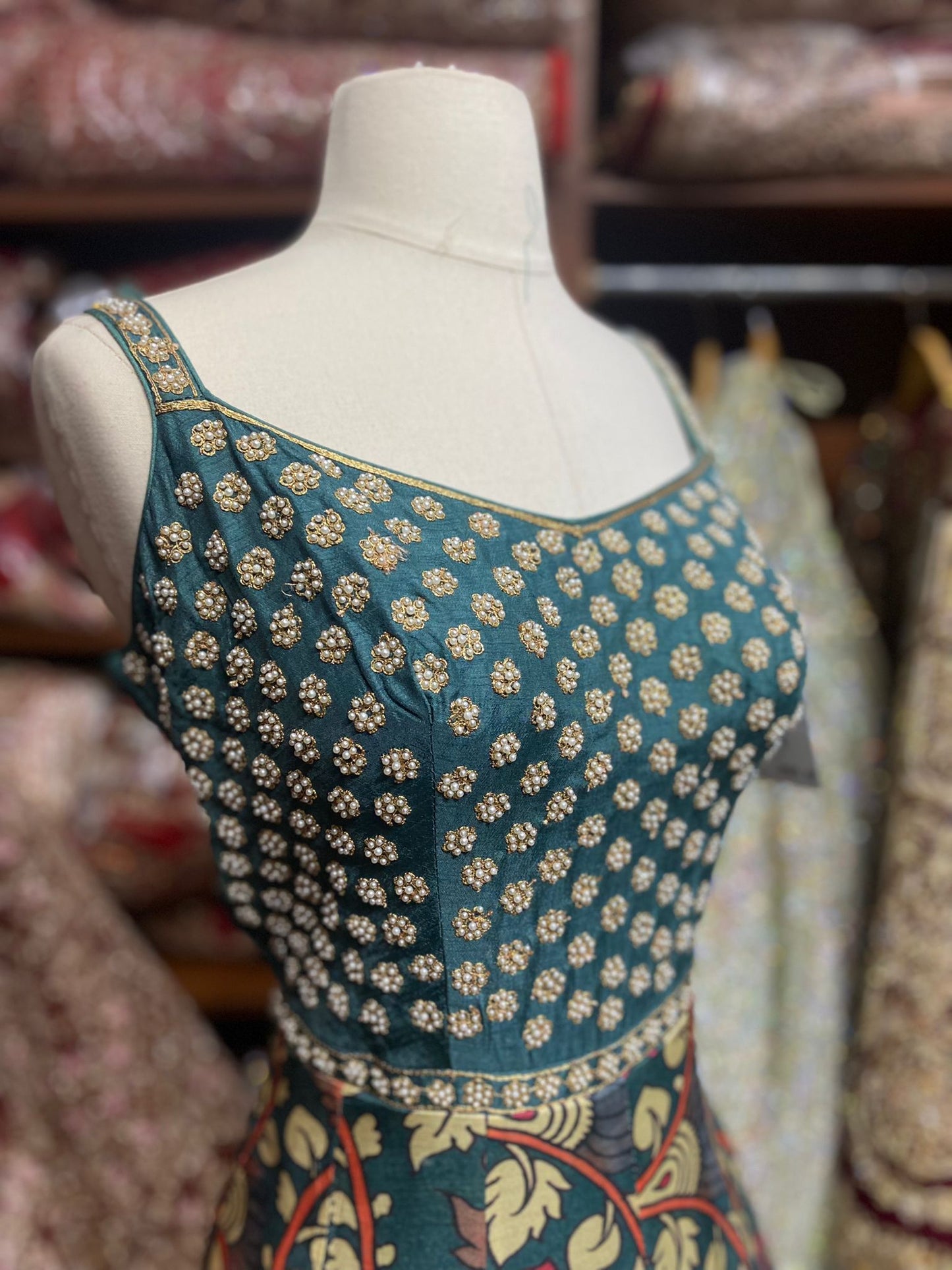 Floral Printed Anarkali Collection PWA-116