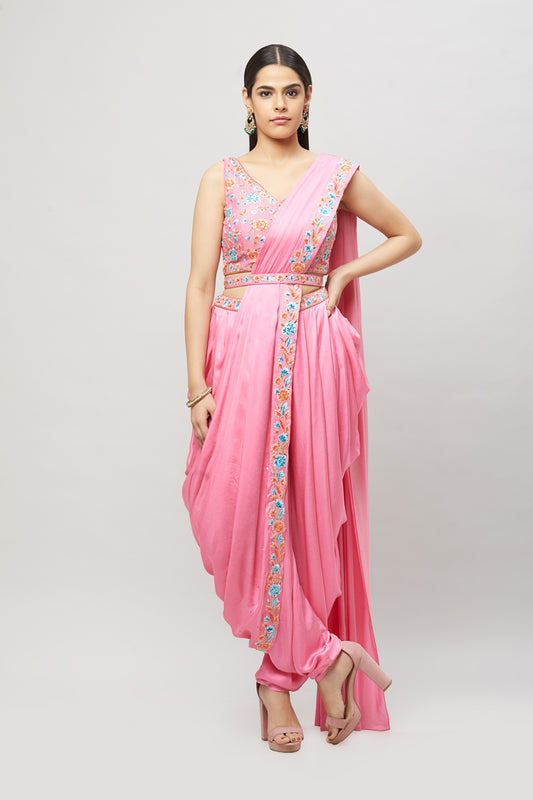 Ready Dhoti Saree RSD12