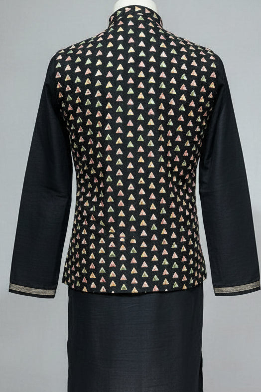 Mens Kurta Vest Set A32-S4