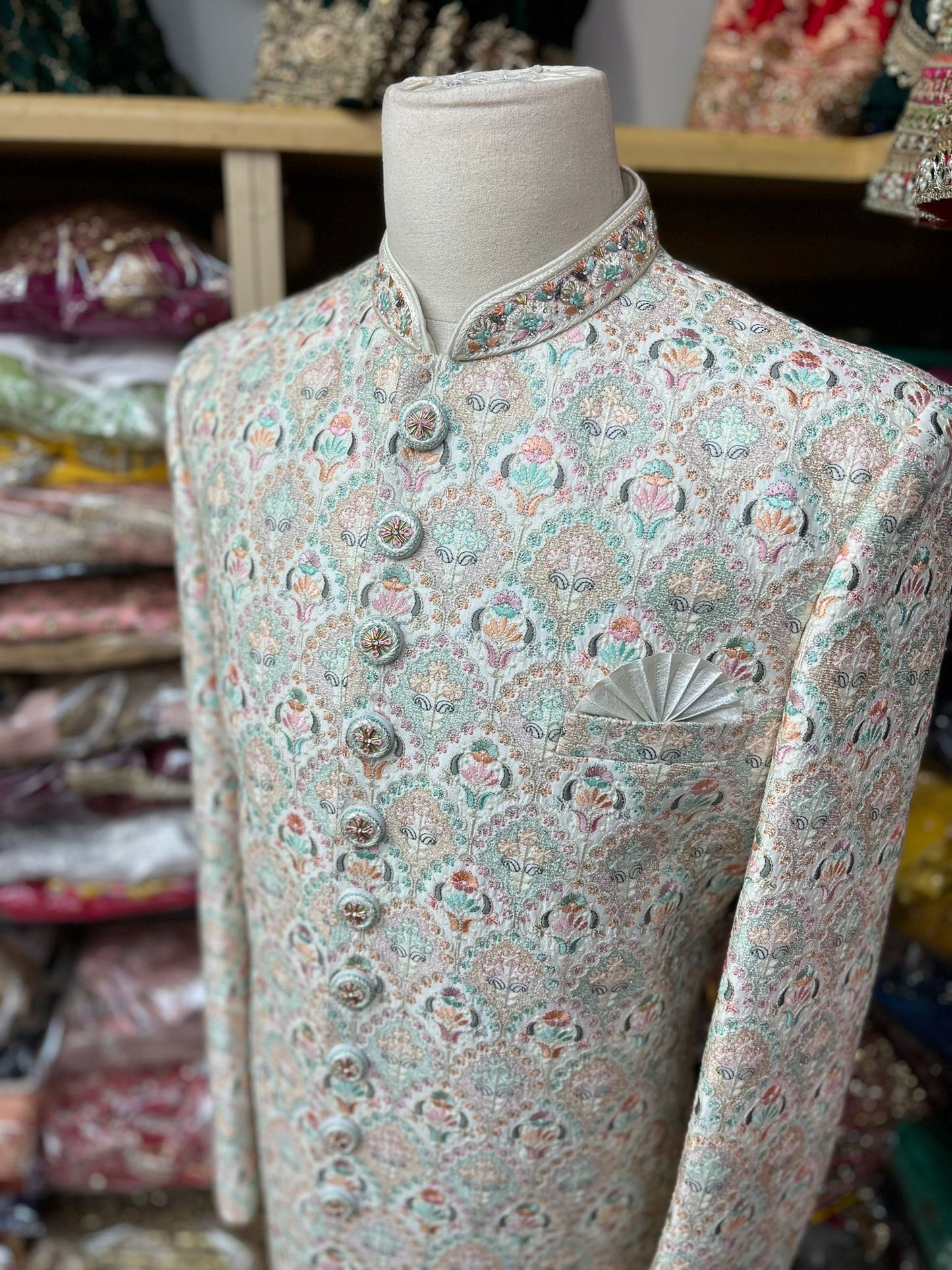 Mens Sherwani-D097