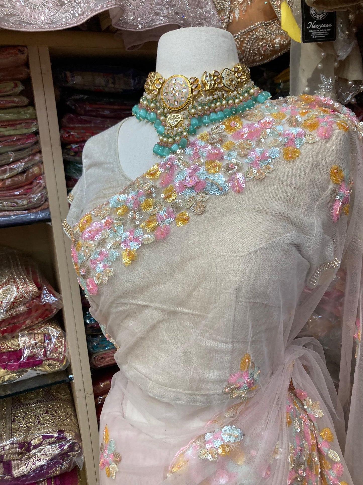 Party Wear Saree D-093