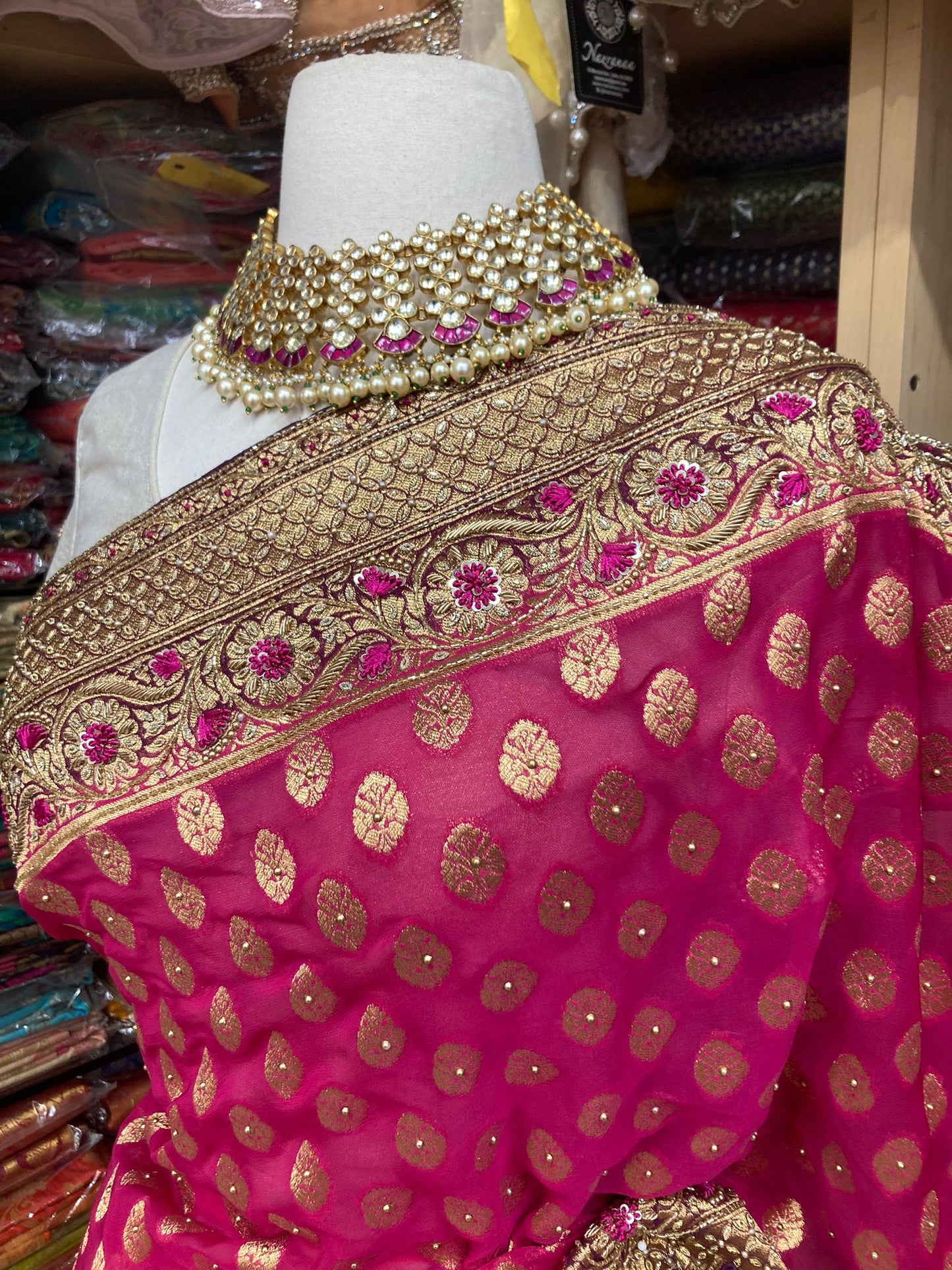 Party Wear Saree D-090