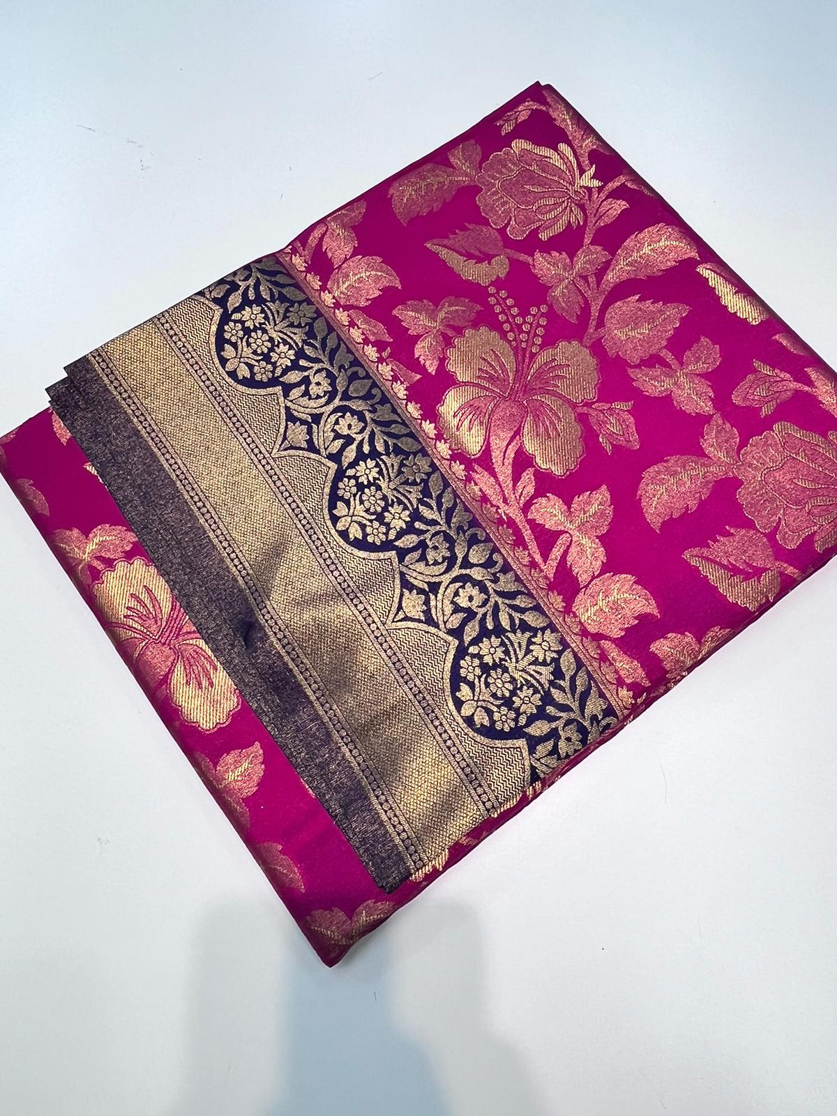 Blended Banarasi Saree-017