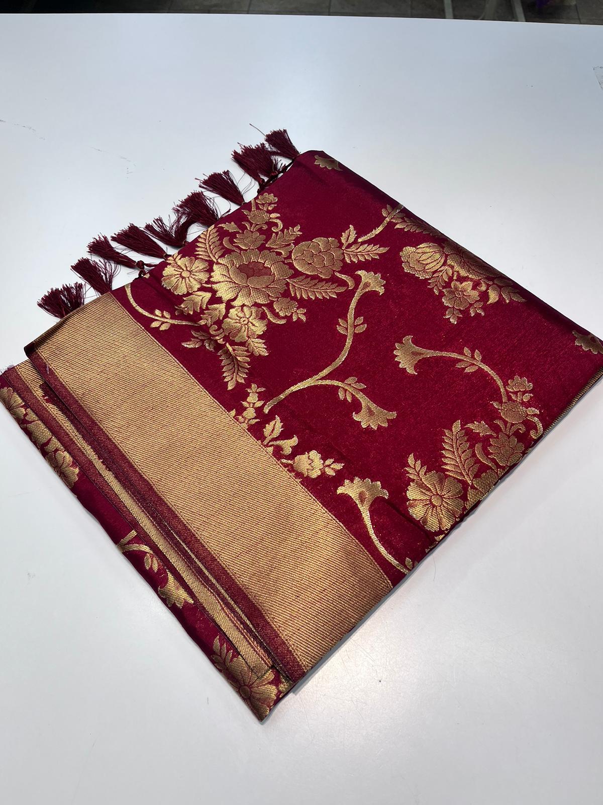 Blended Banarasi Saree-019