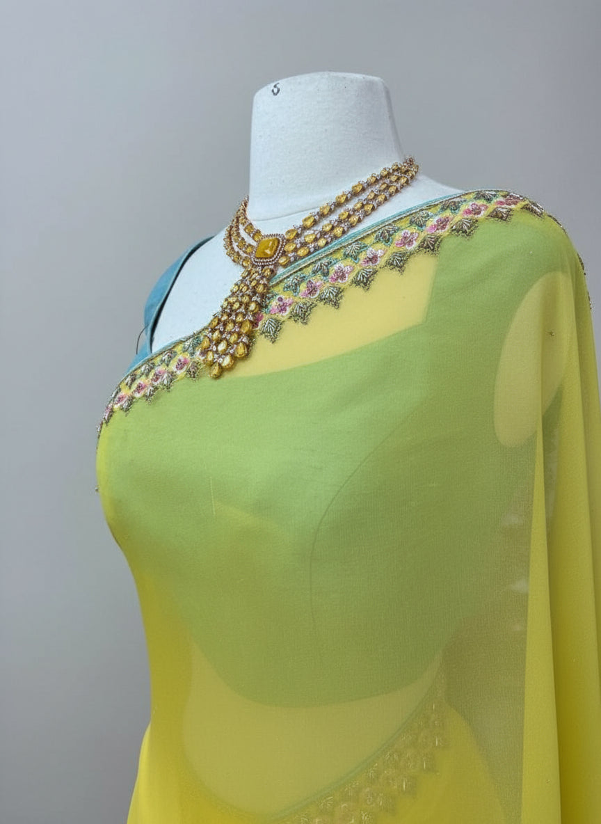 Party Wear Saree D-097