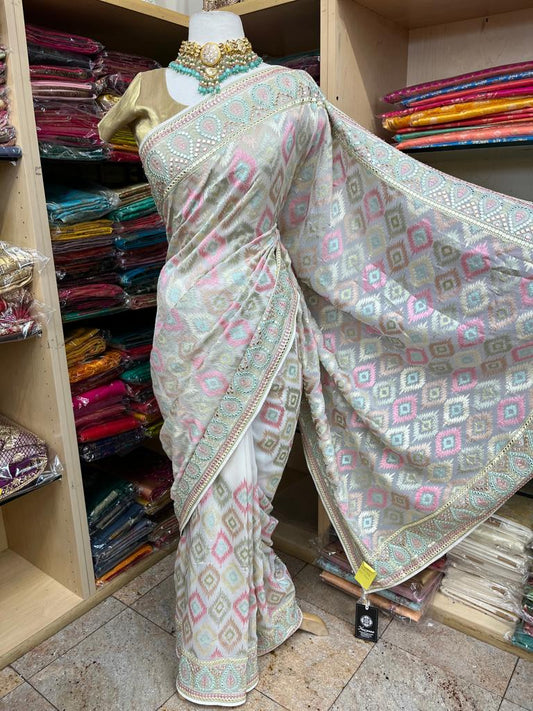 Party Wear Saree D-098