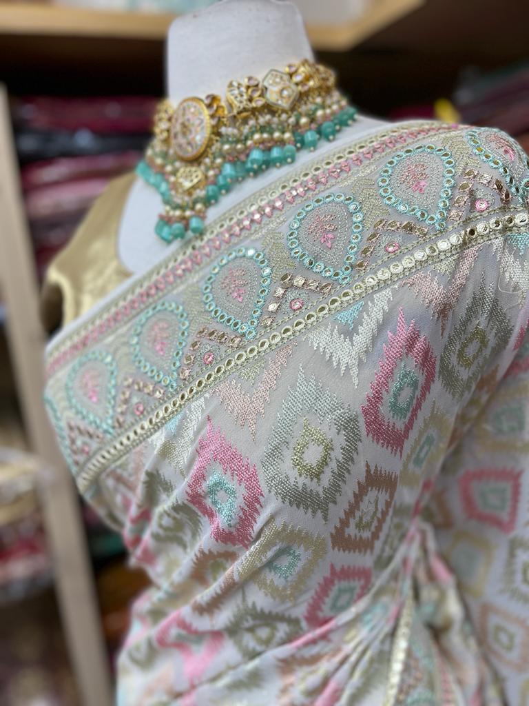 Party Wear Saree D-098