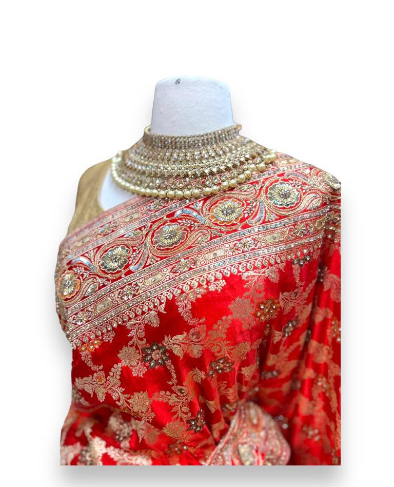 Pure Banarasi Saree D-002