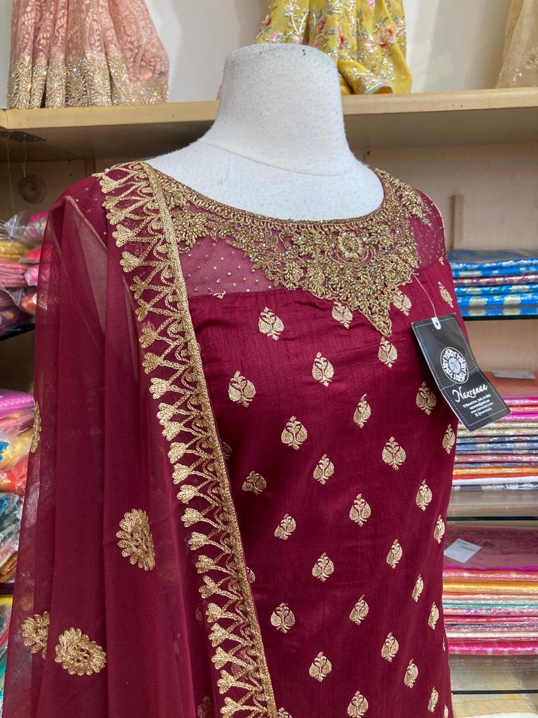 Partywear Suit D-018