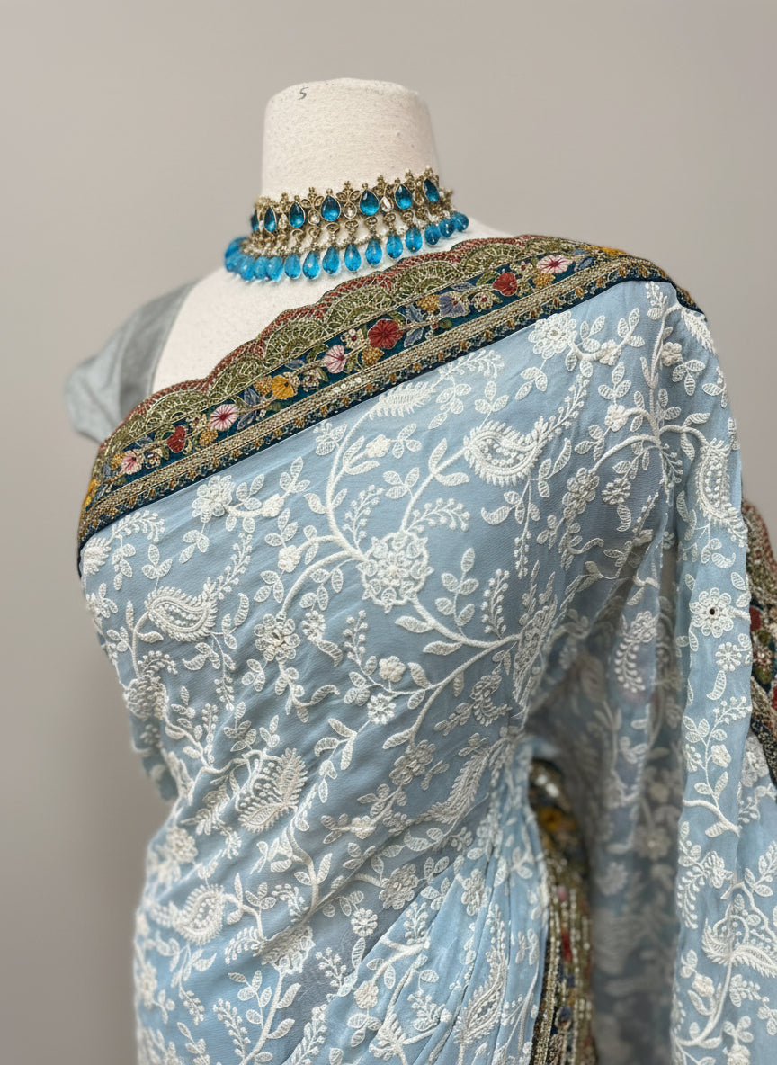 Party Wear Saree D-133