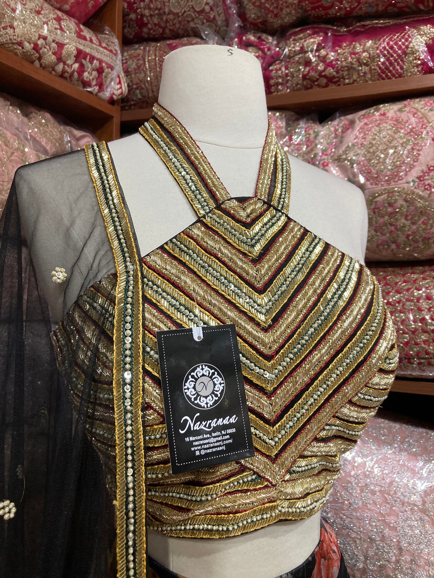 Black New Era Party Wear Collection PWL-688