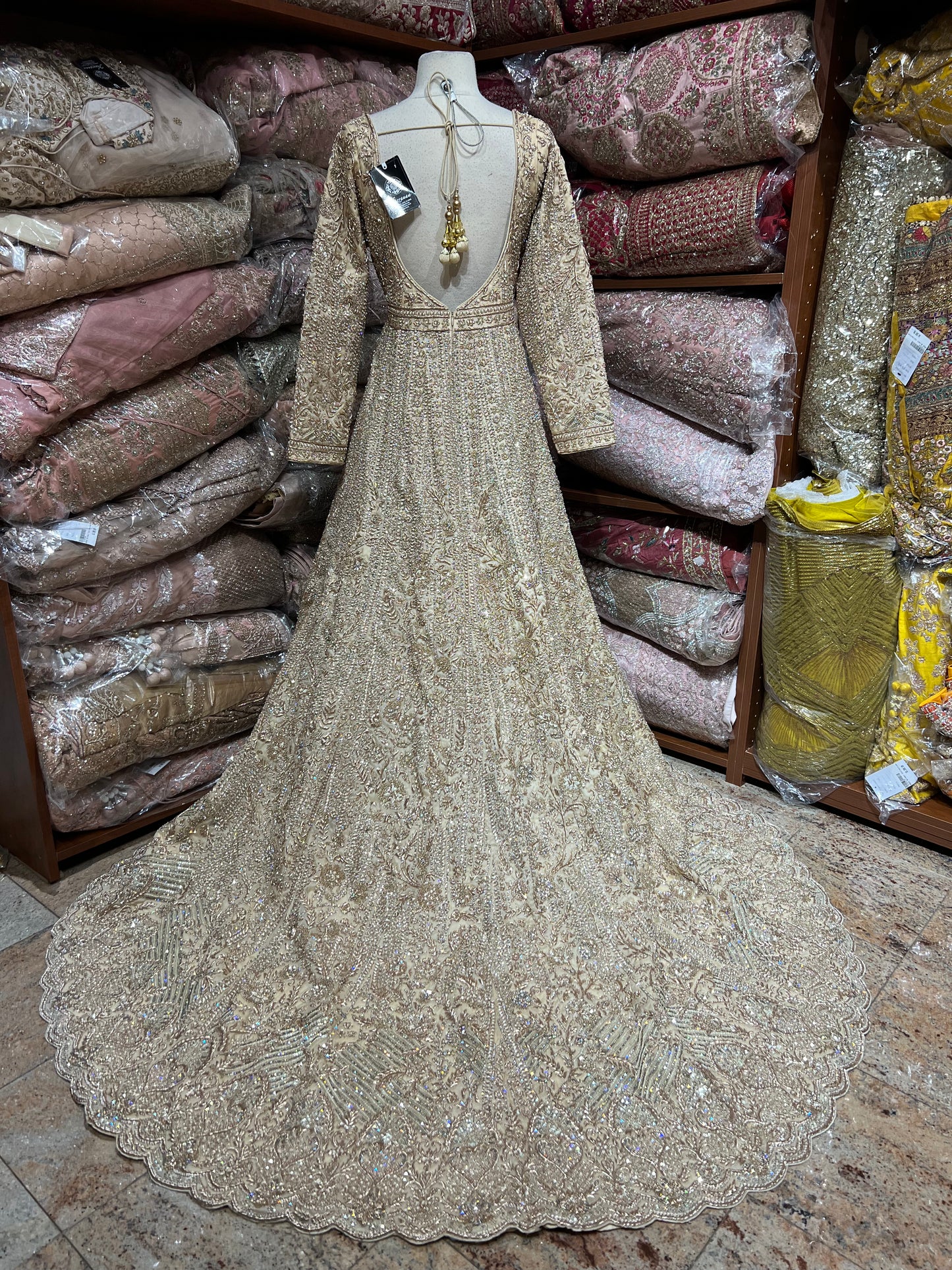 Light Gold Gown-BG009