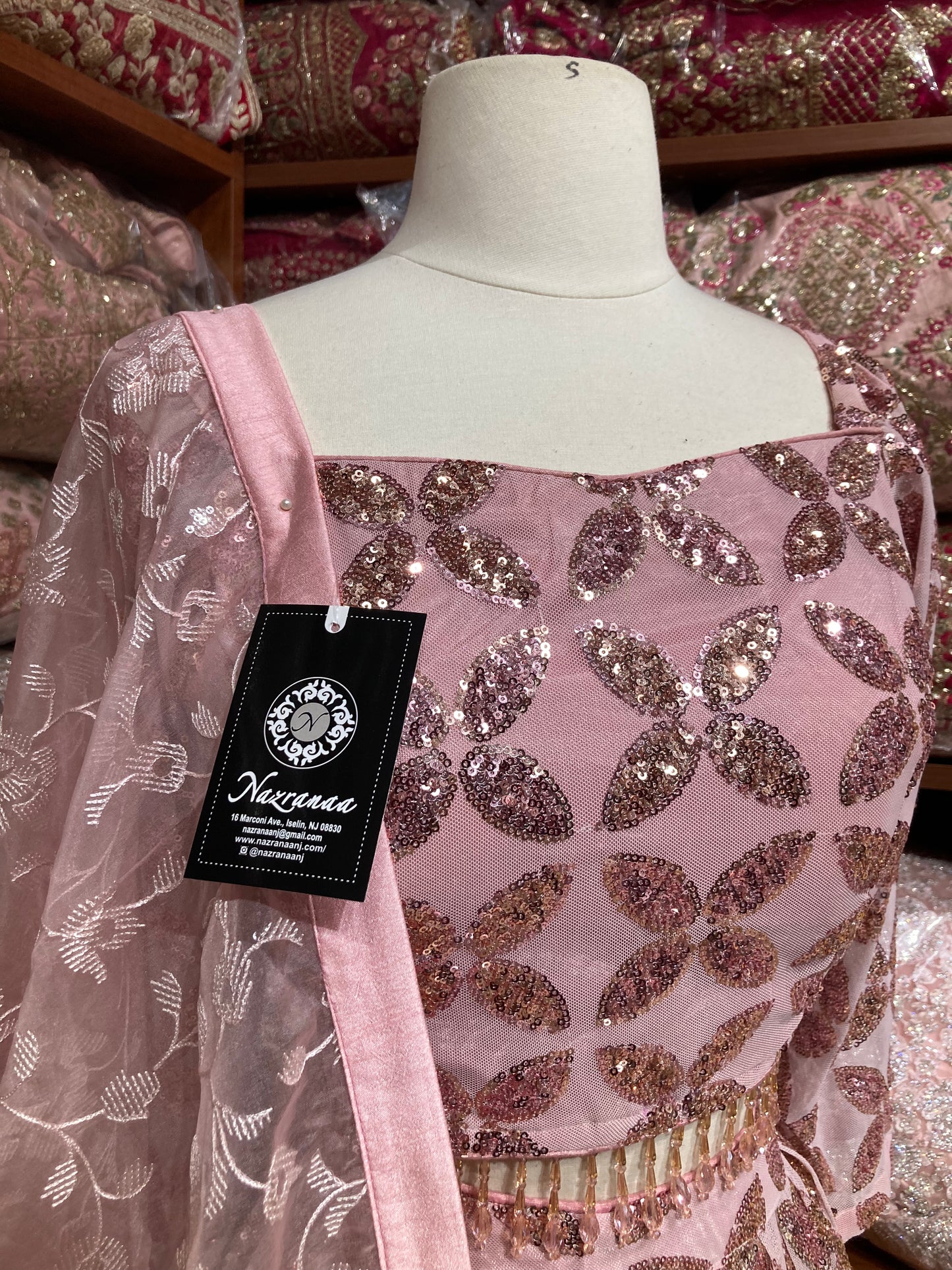 Blush Pink New Era Party Wear Collection PWL-693