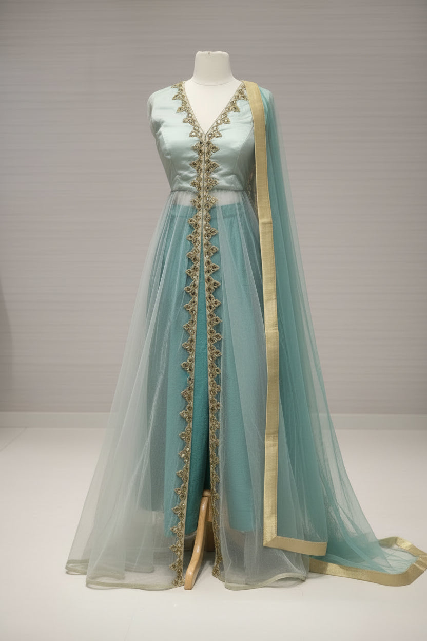 Sage Bridesmaids Suit