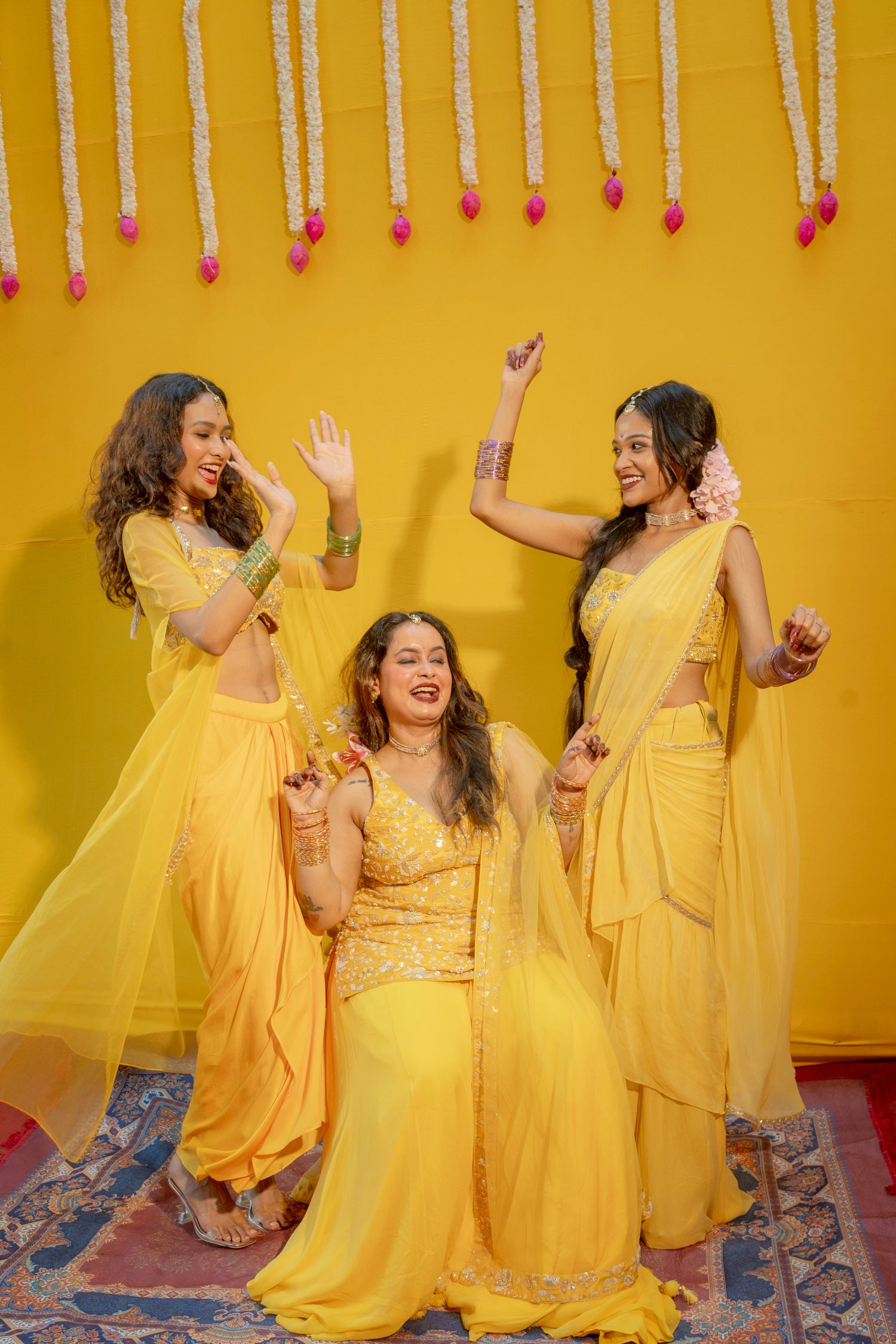 Sunheri Sanjh- Haldi Collection