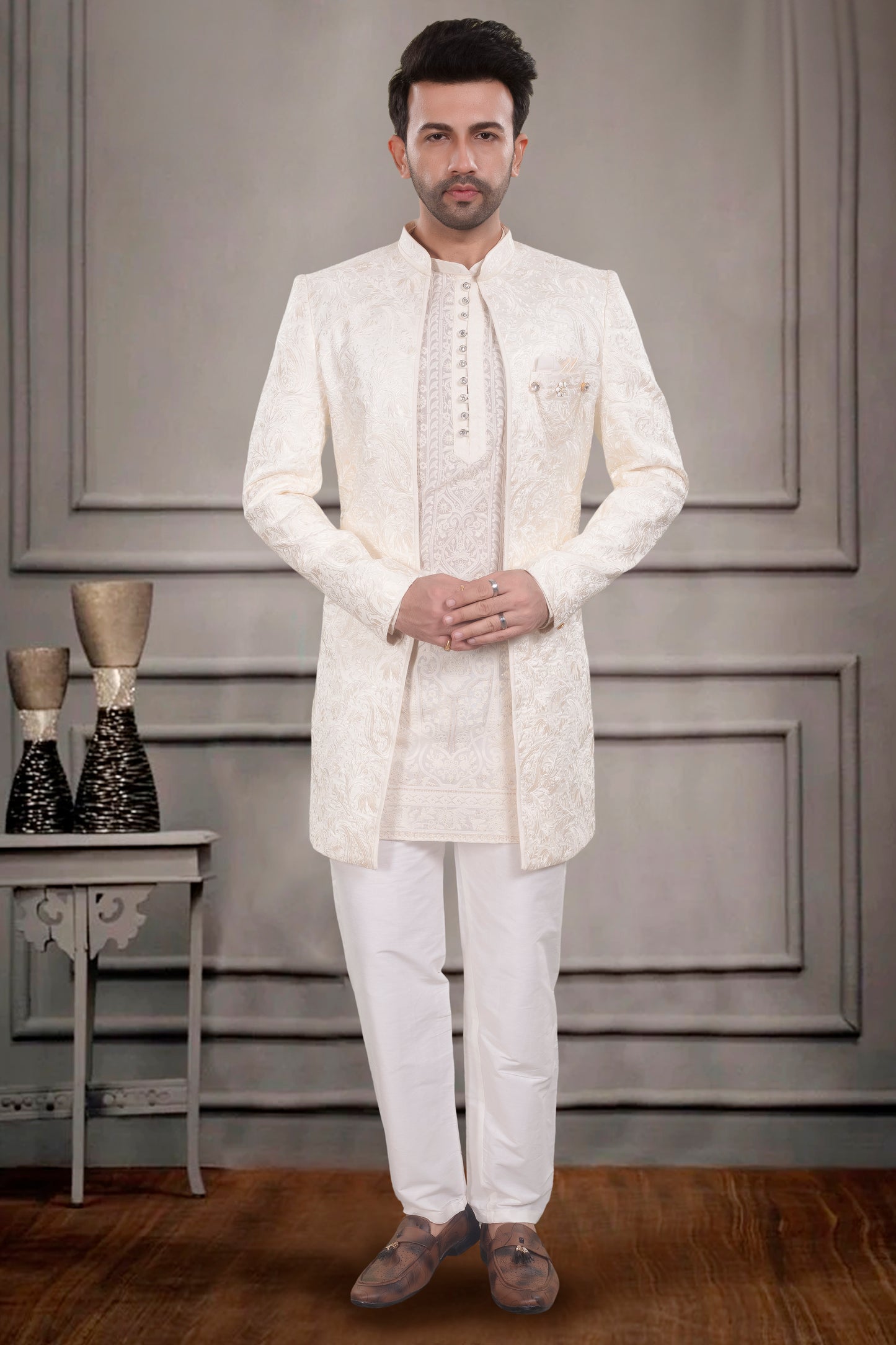 Mens Sherwani- S2-S382