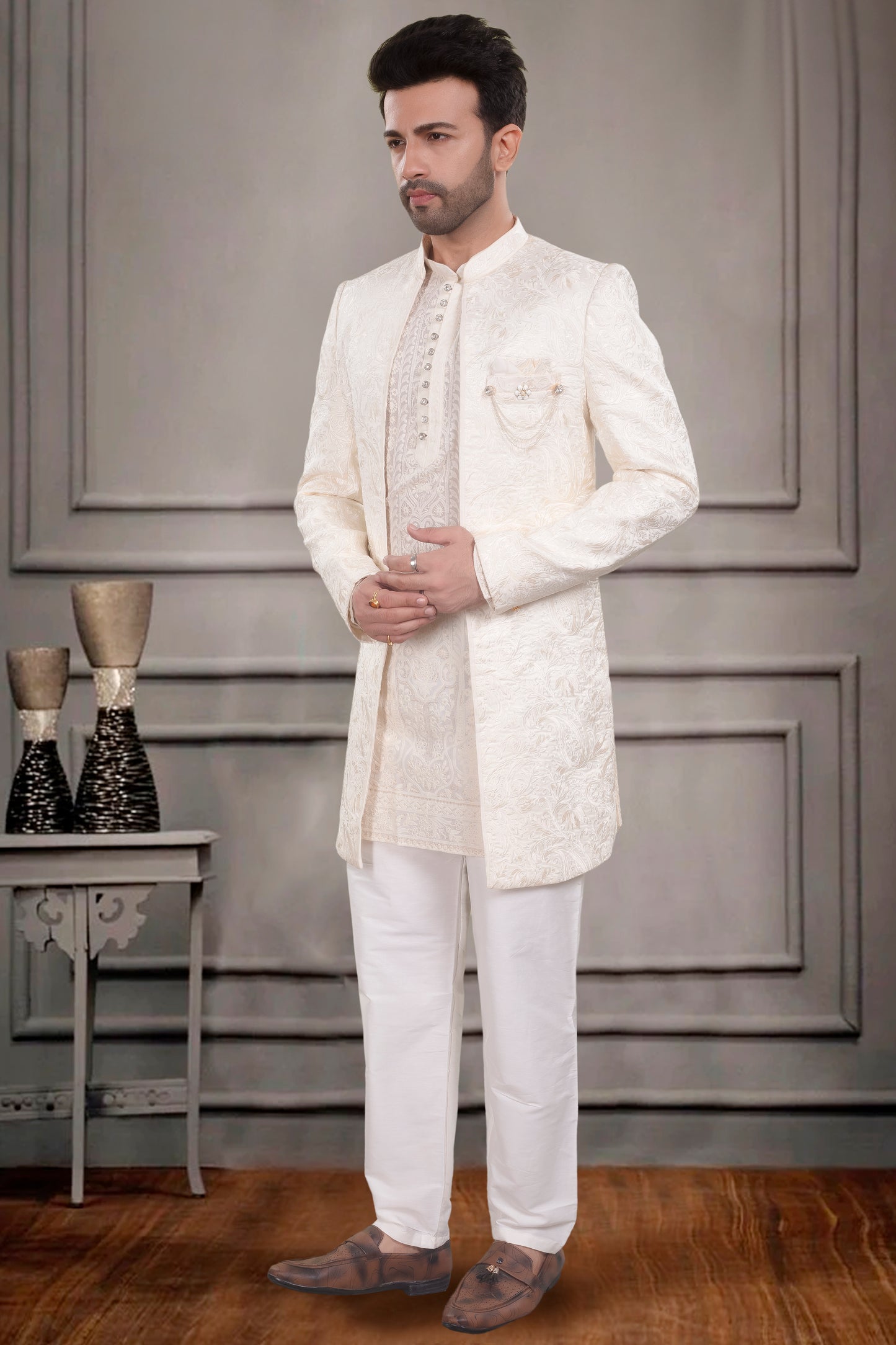 Mens Sherwani- S2-S382