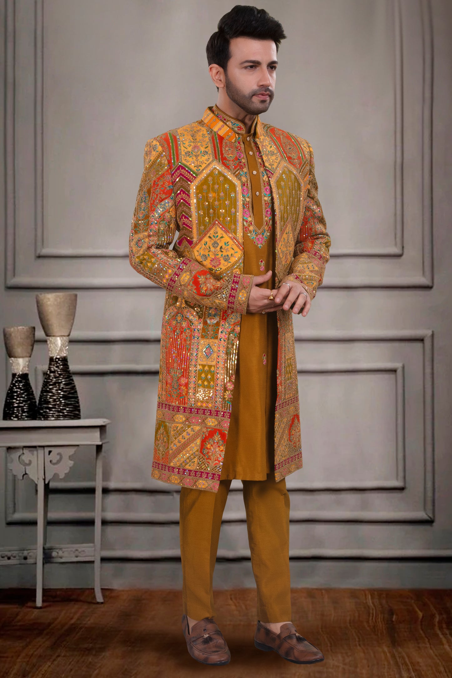 Mens Sherwani- S10-S07