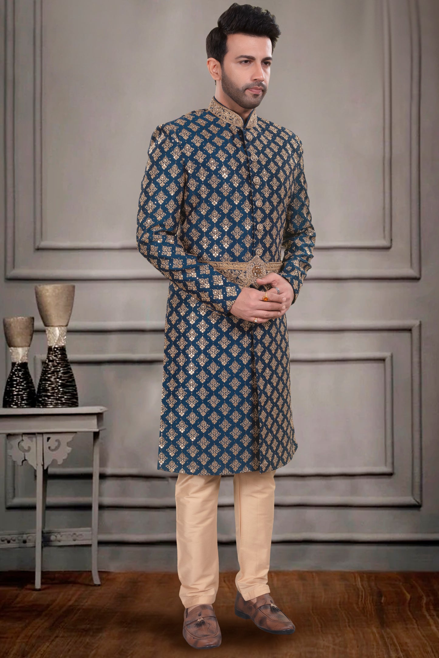 Mens Sherwani- S2-S386