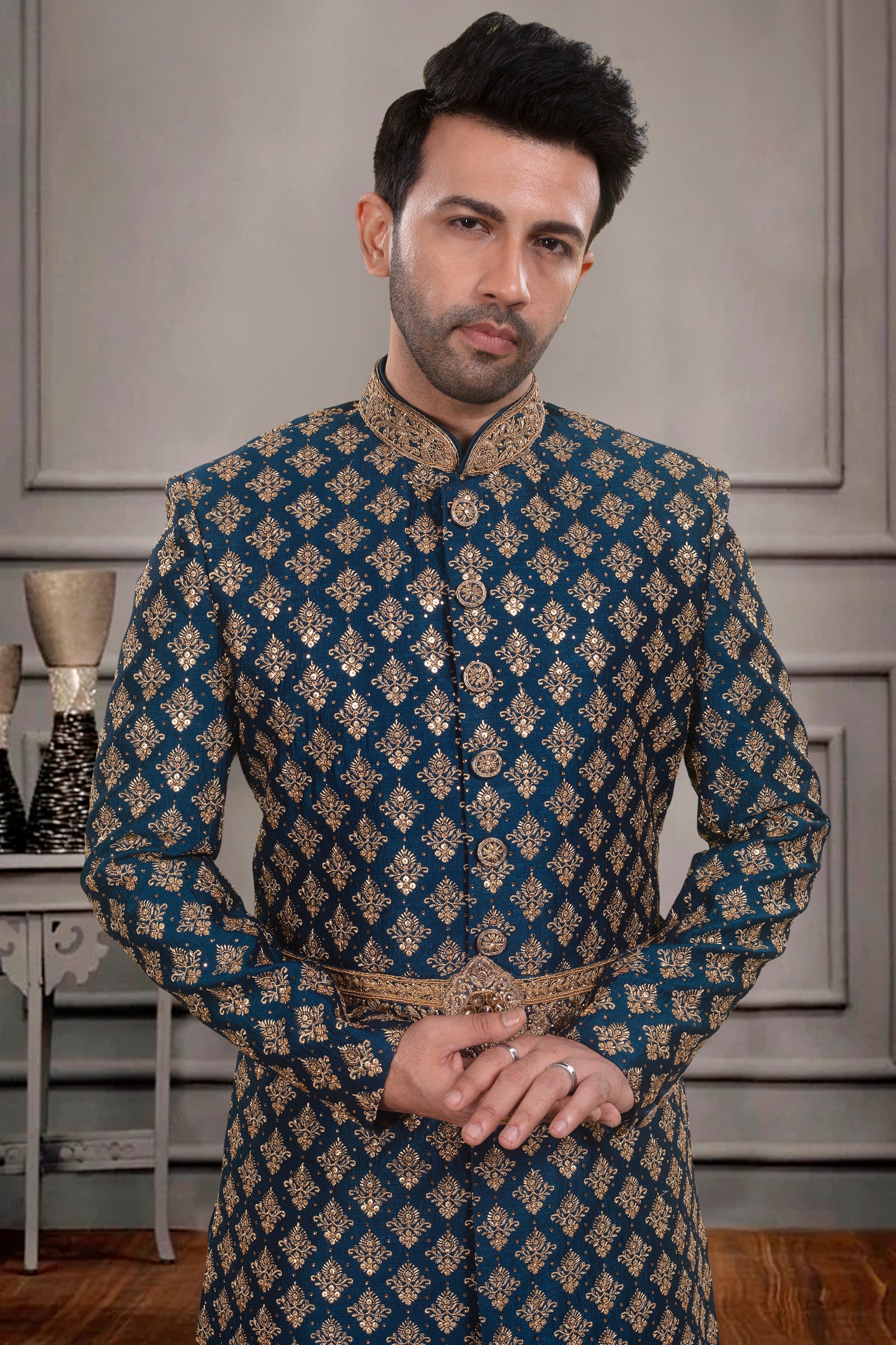 Mens Sherwani- S2-S386