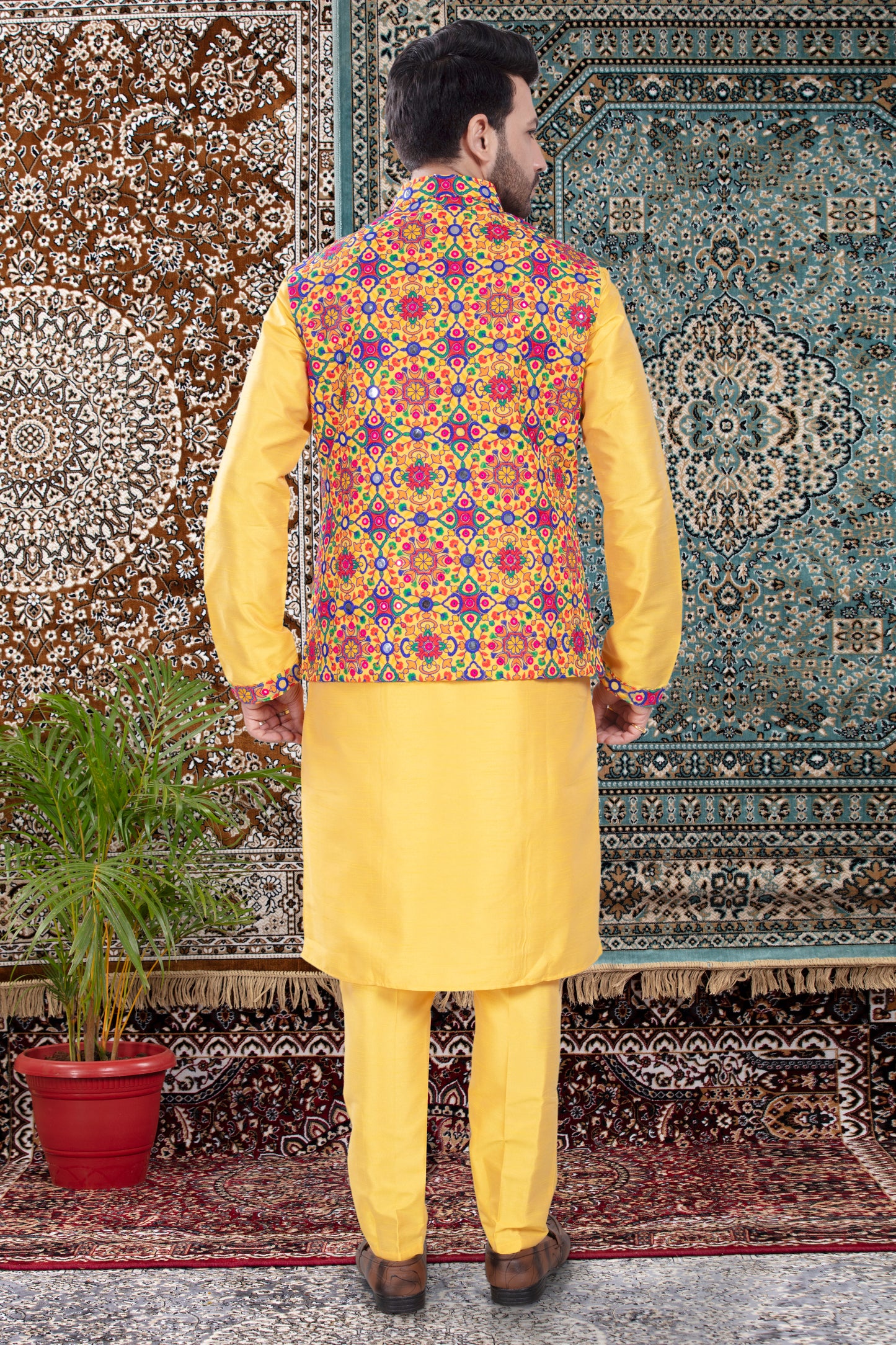 Mens kurta vest S10-S01