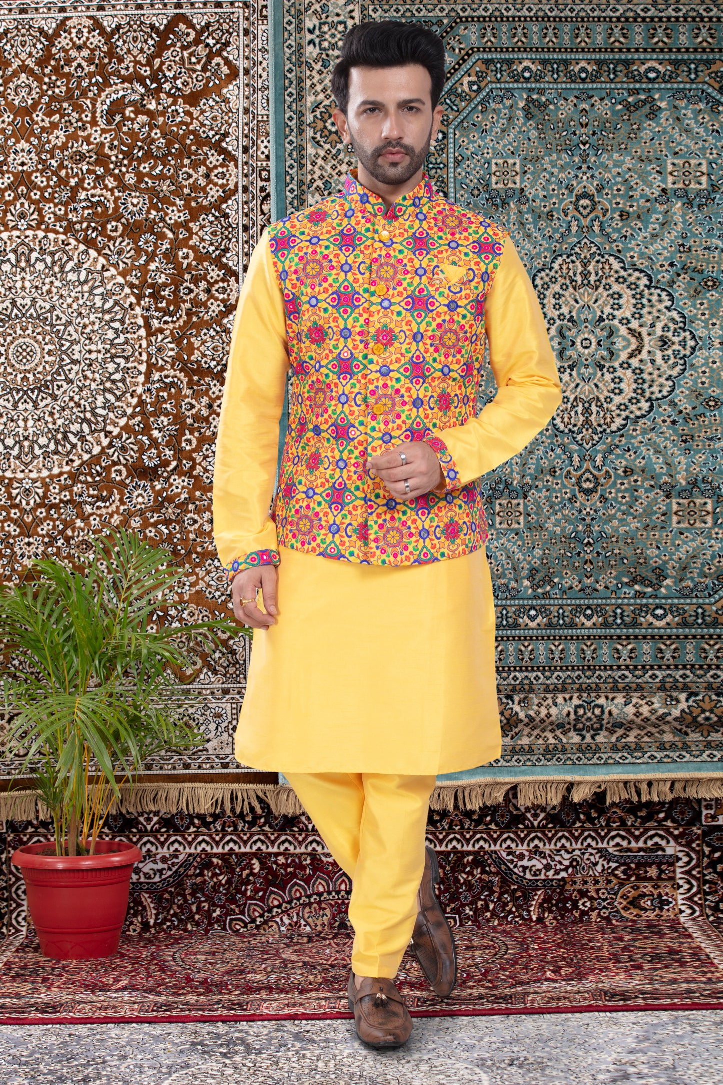 Mens kurta vest S10-S01