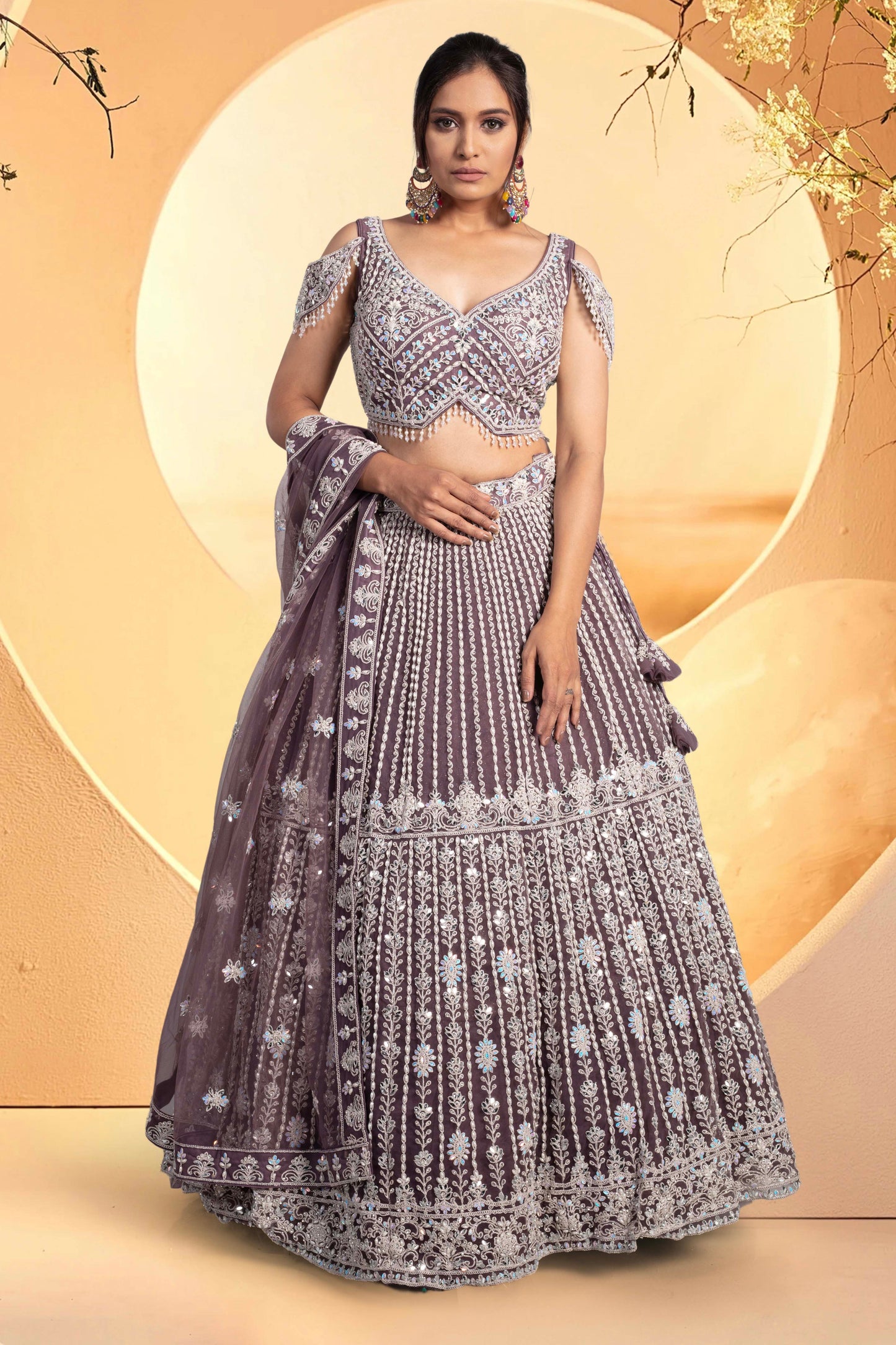 Party Wear Lehenga D-285