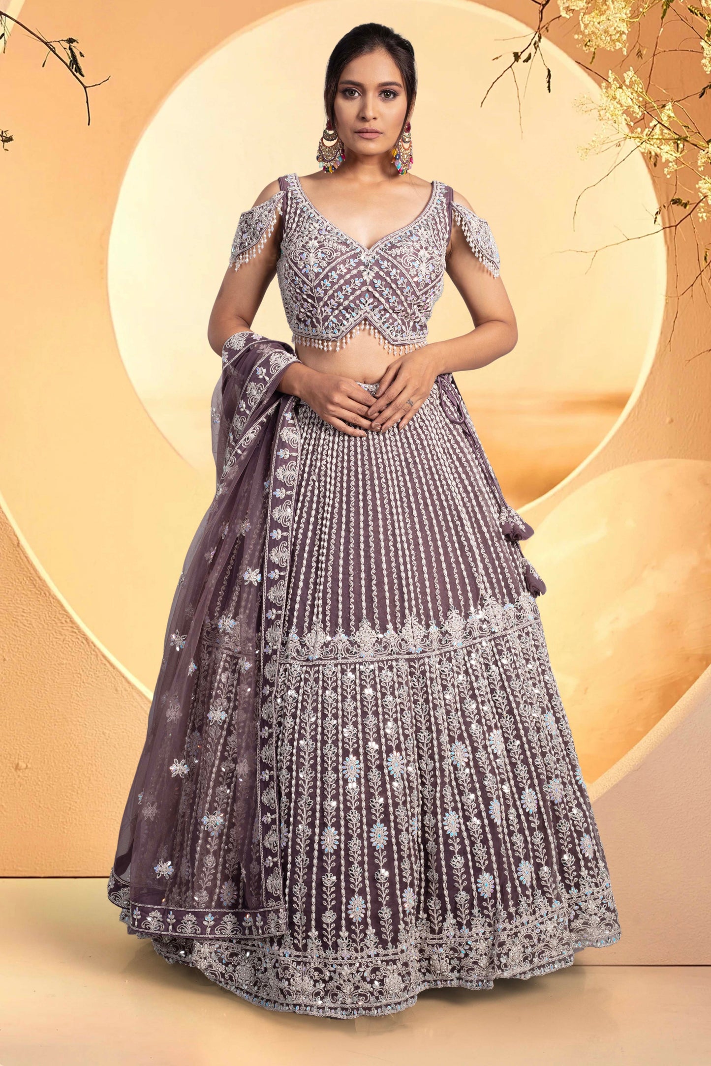 Party Wear Lehenga D-285