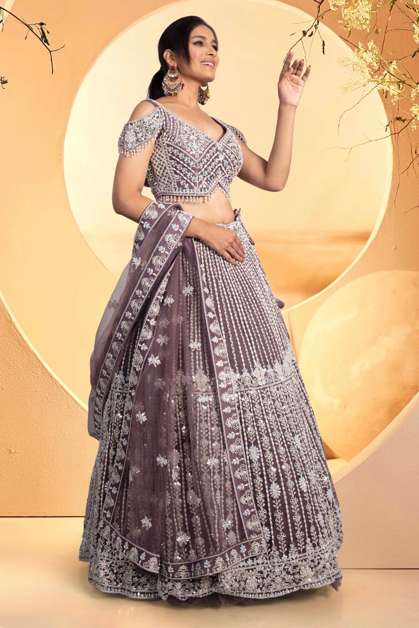 Party Wear Lehenga D-285