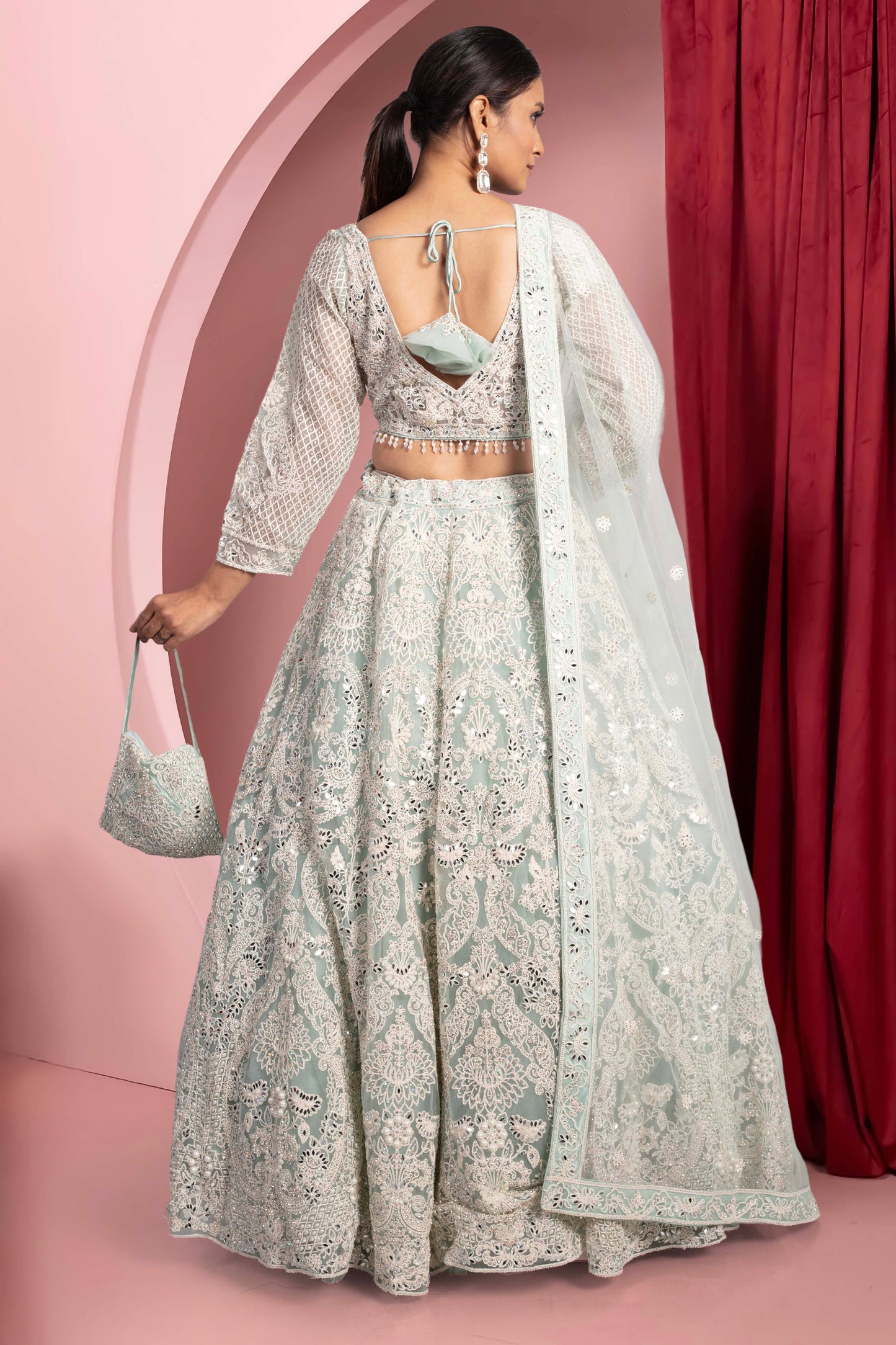 Party Wear Lehenga D-291