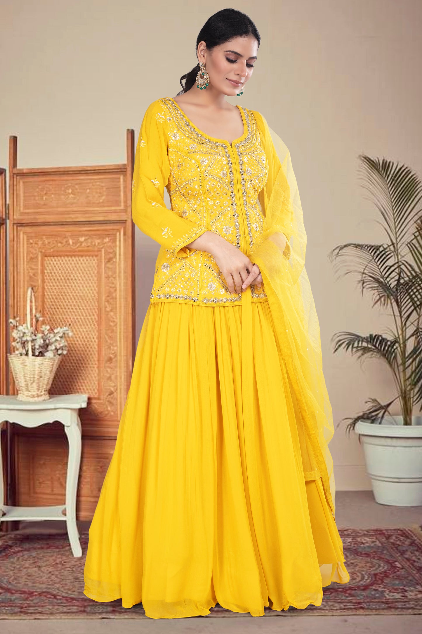 Party Wear Lehenga- S920045S