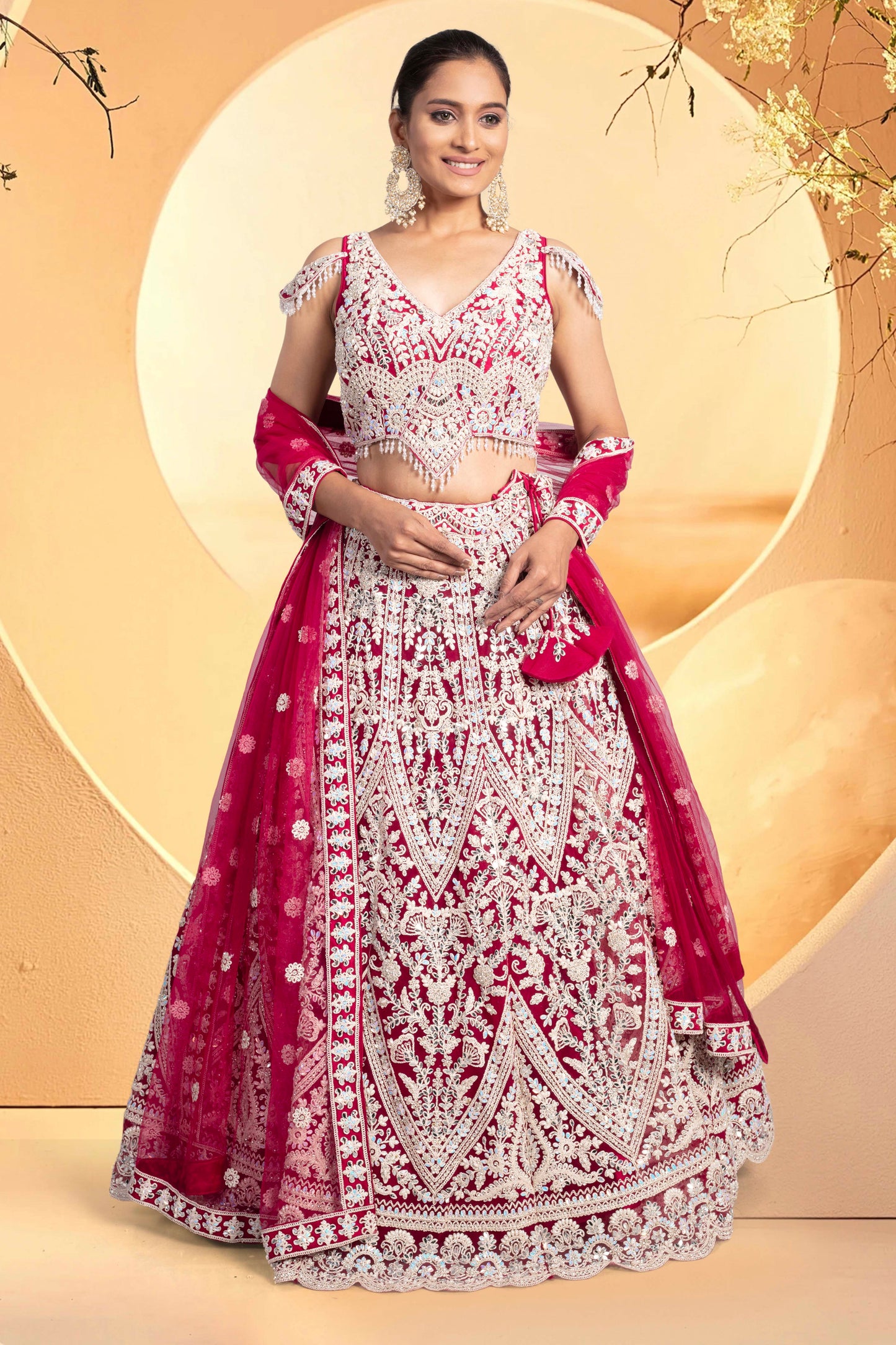 Party Wear Lehenga D-293