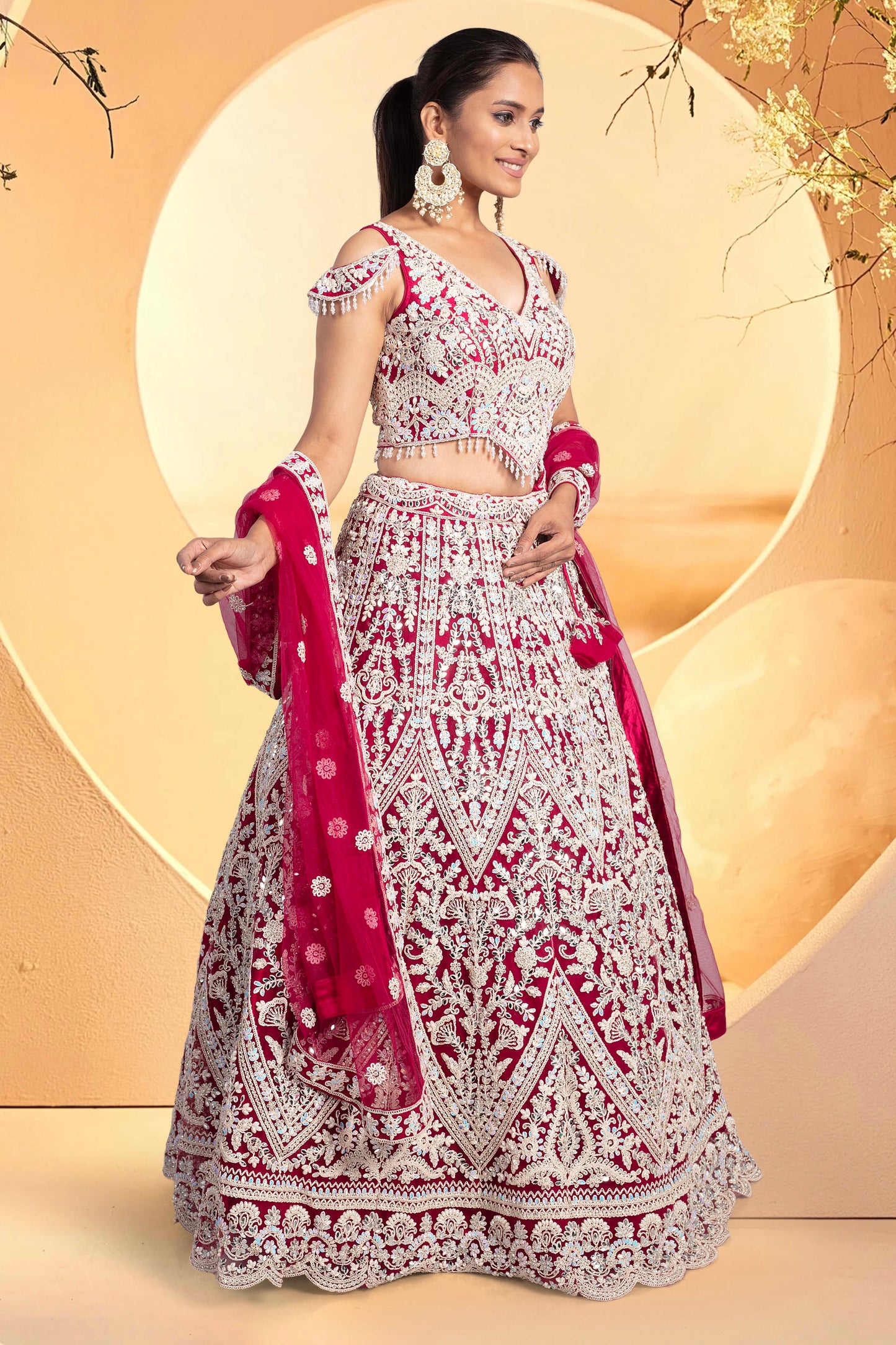 Party Wear Lehenga D-293