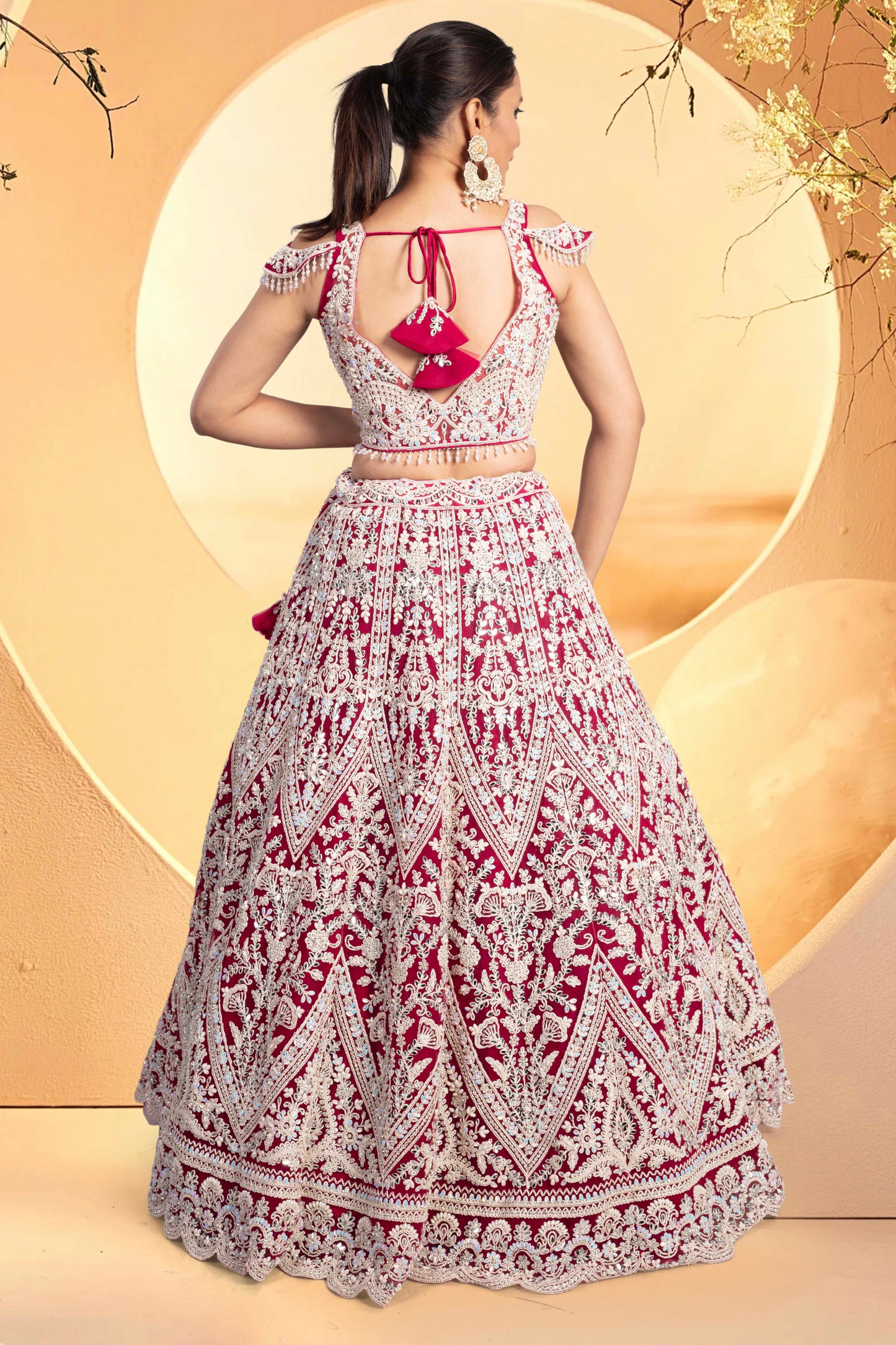 Party Wear Lehenga D-293