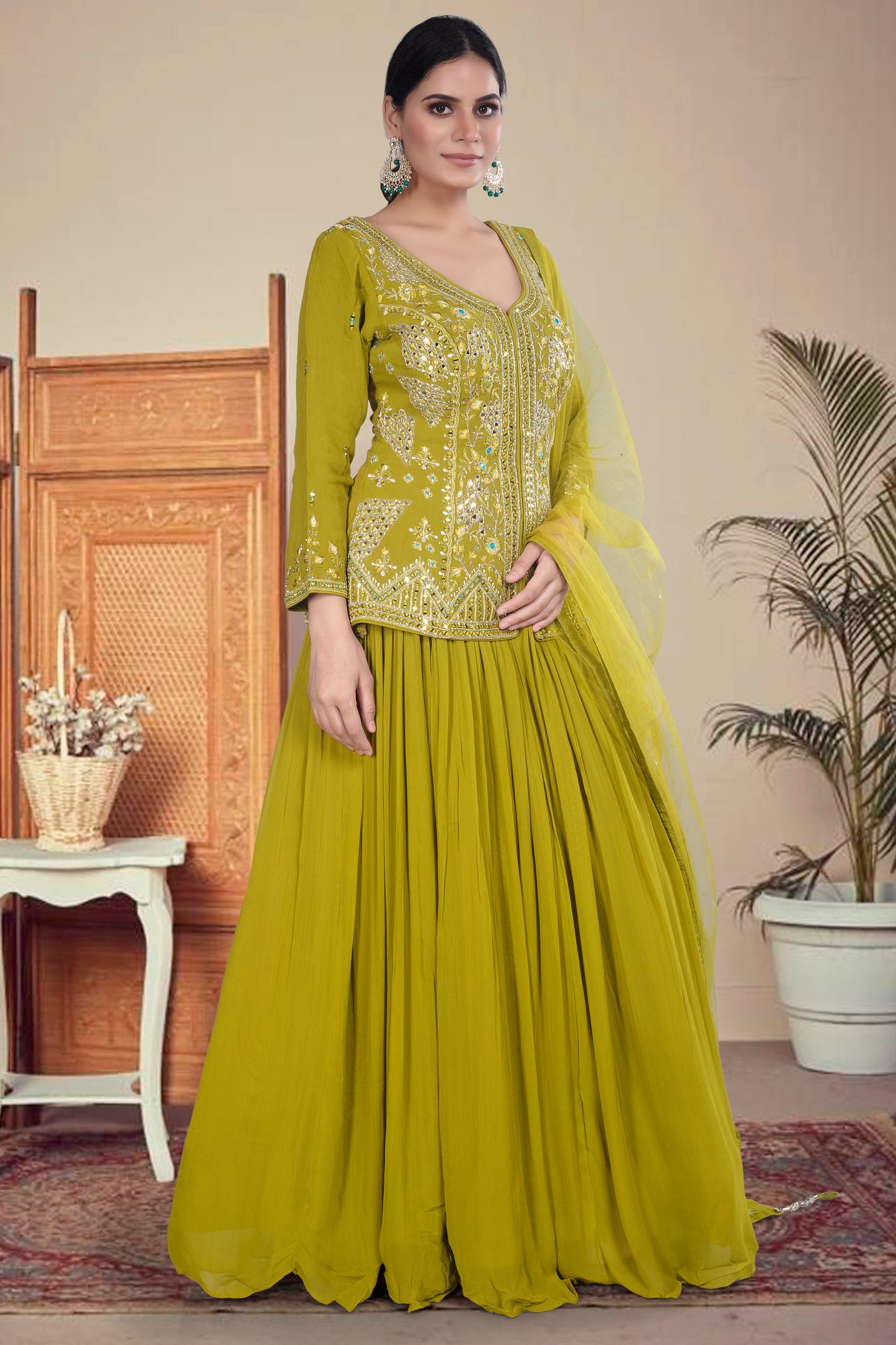 Party Wear Lehenga- S920052S