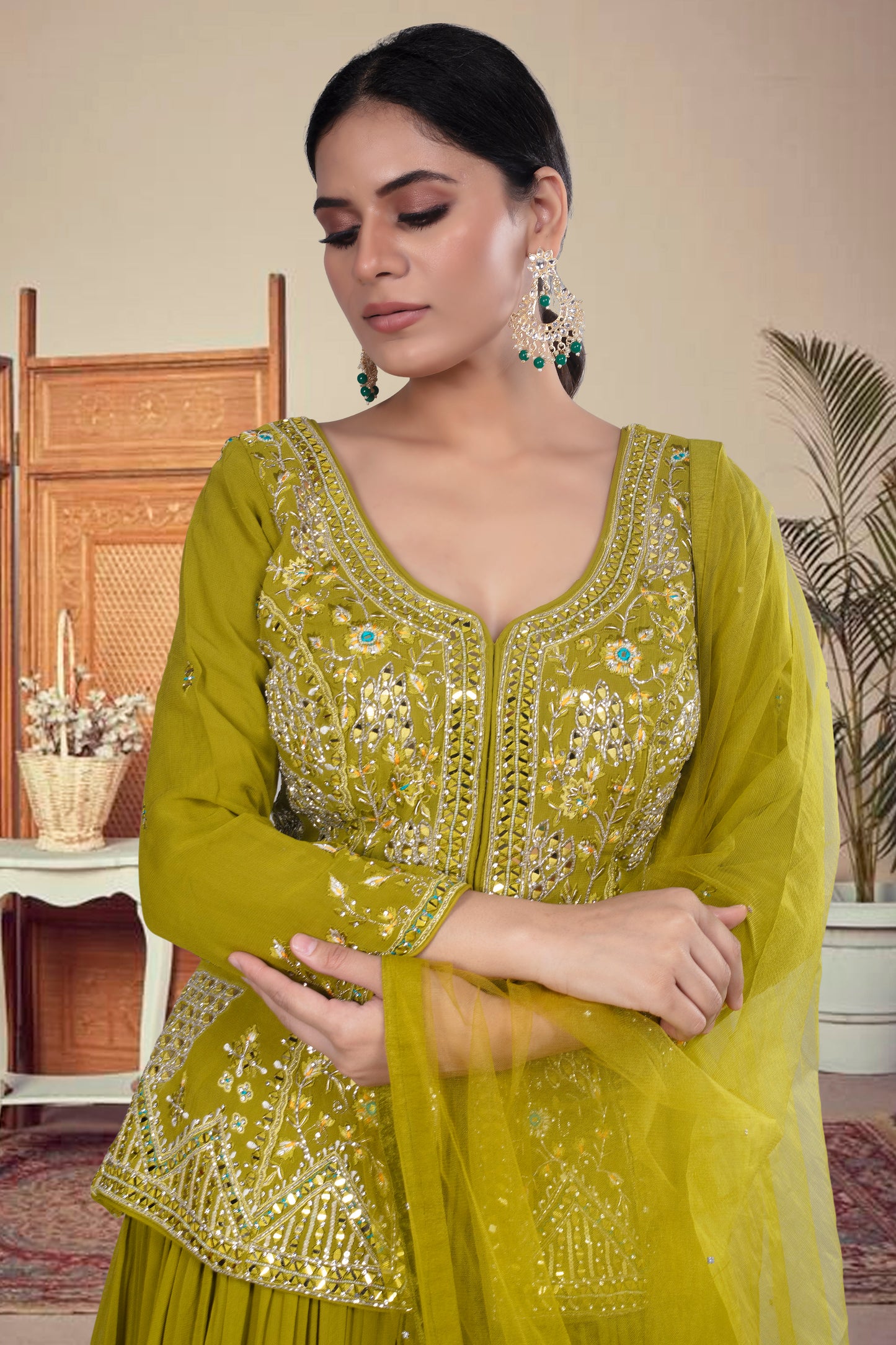Party Wear Lehenga- S920052S