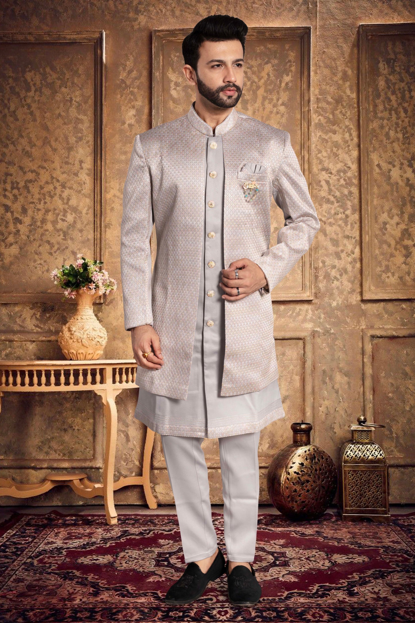 Mens Indowestern U2-S296