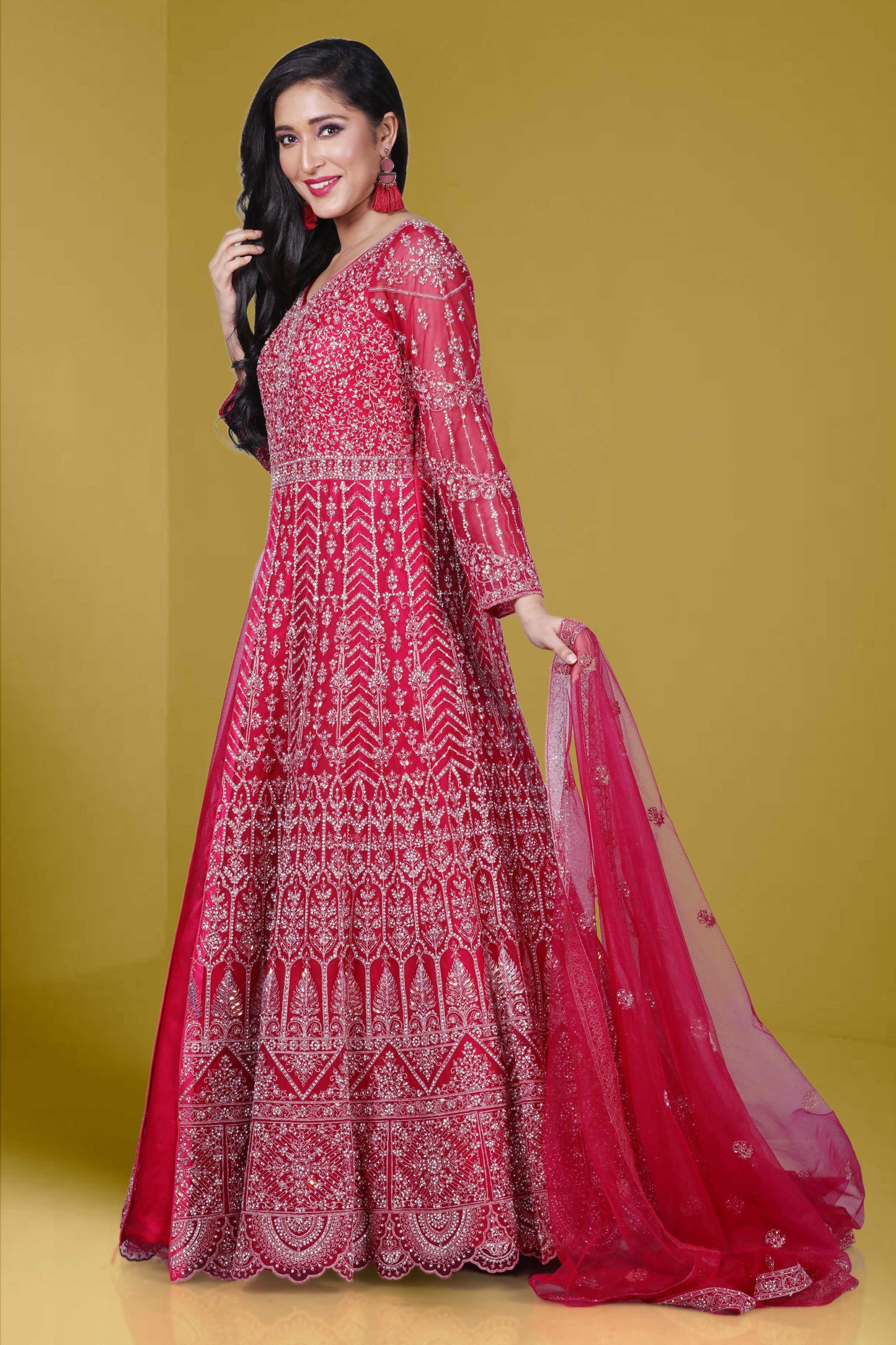 PartyWear Anarkali-061