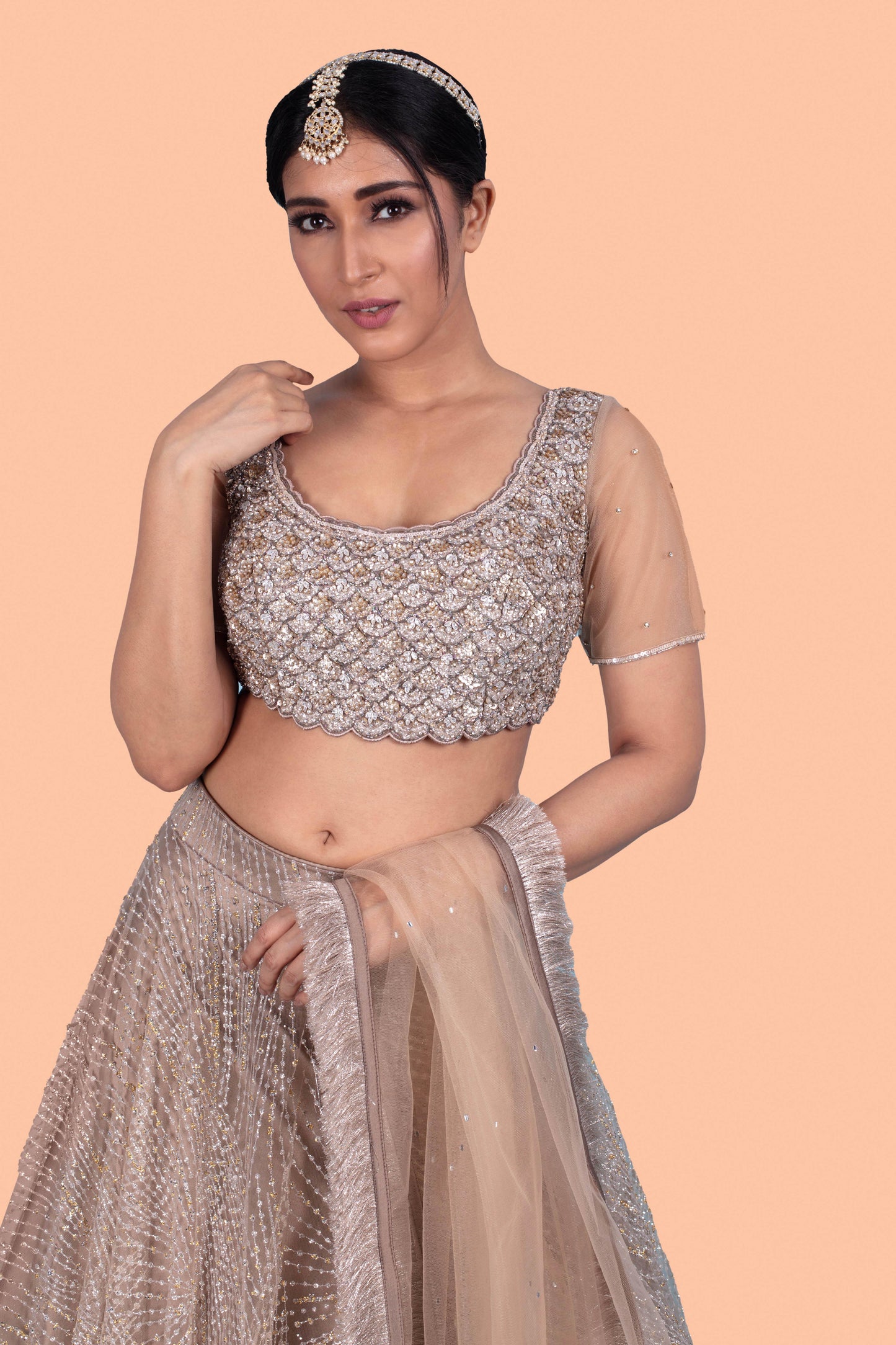 Party Wear Lehenga D-250