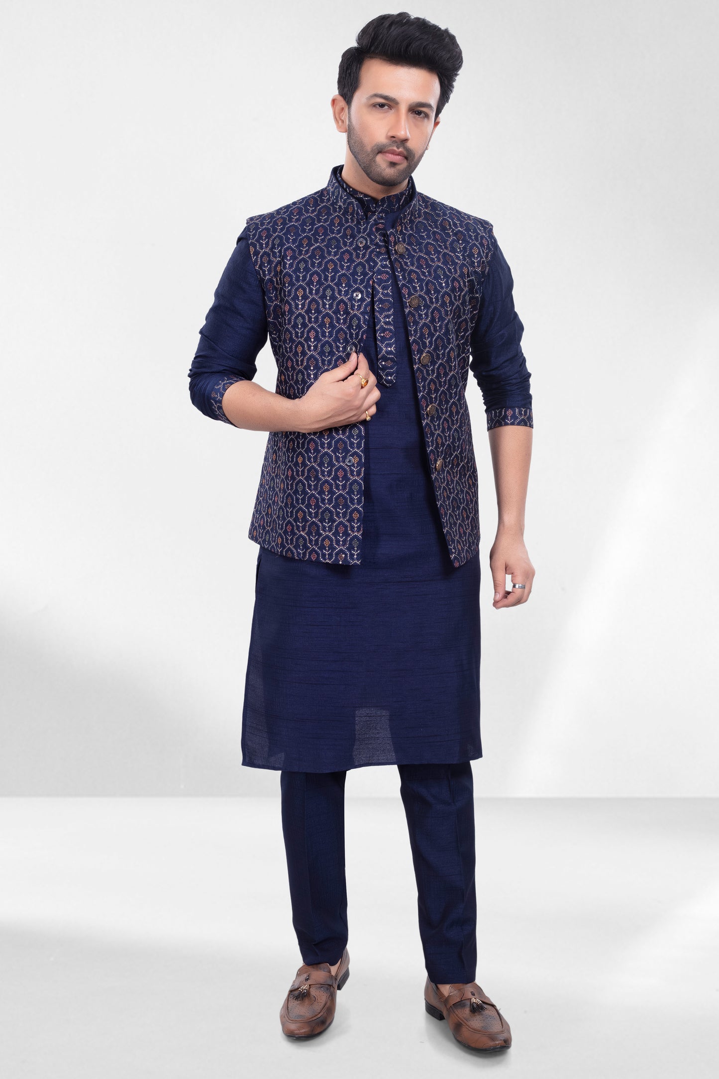 Mens kurta vest U2-S517