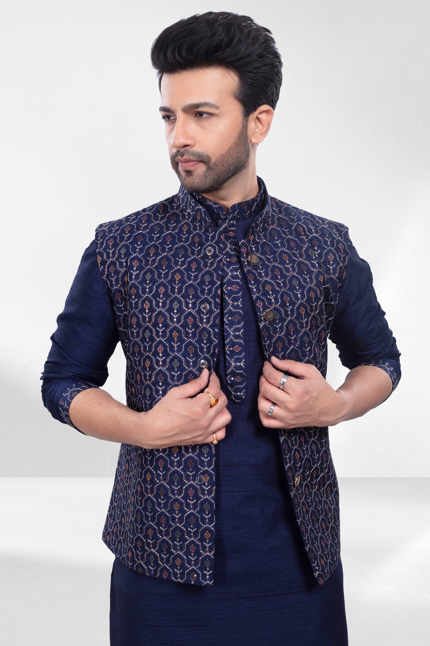 Mens kurta vest U2-S517